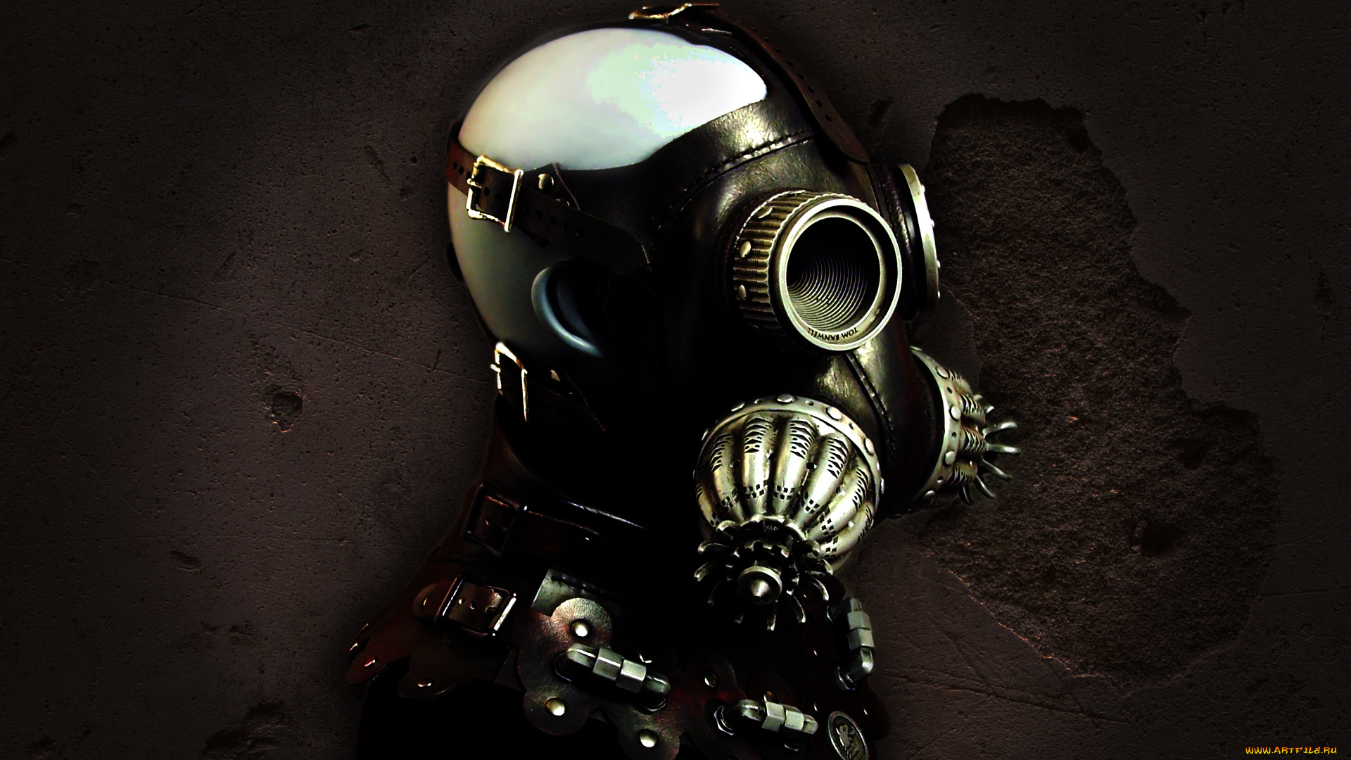 фэнтези, другое, противогаз