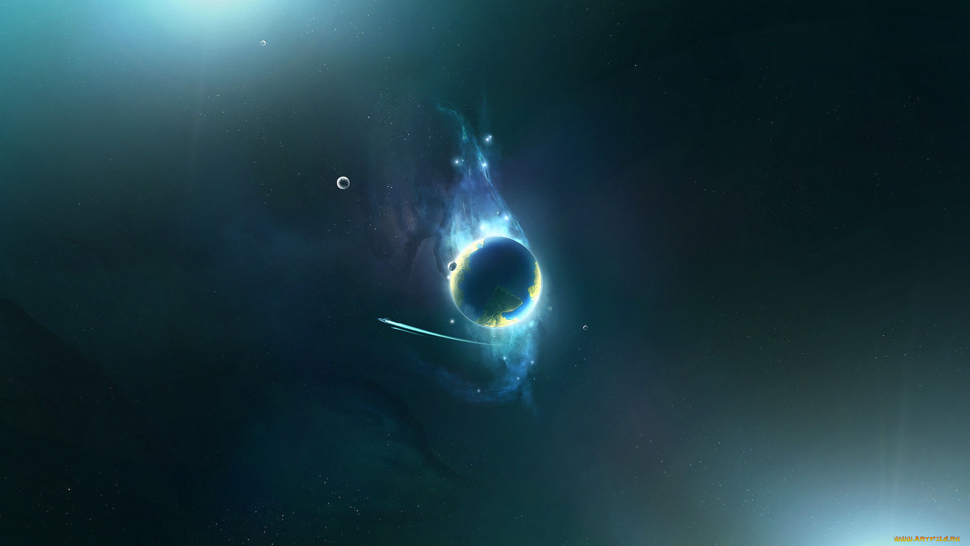 космос, земля, планета