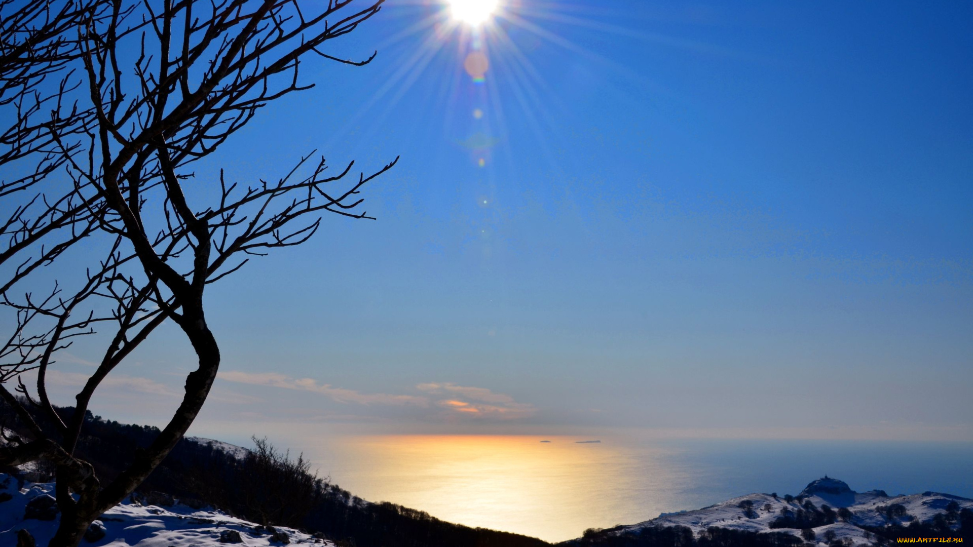 природа, восходы, закаты, италия