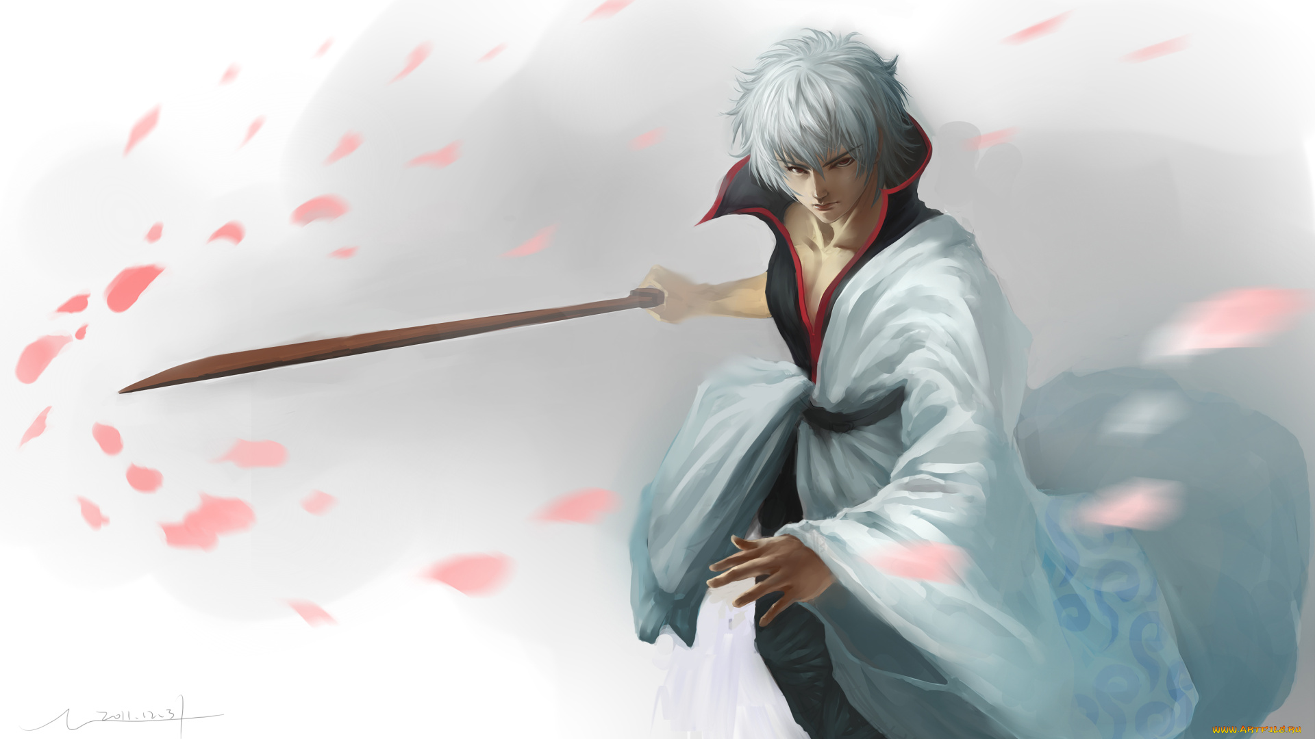 sakata, gintoki, аниме, gintama