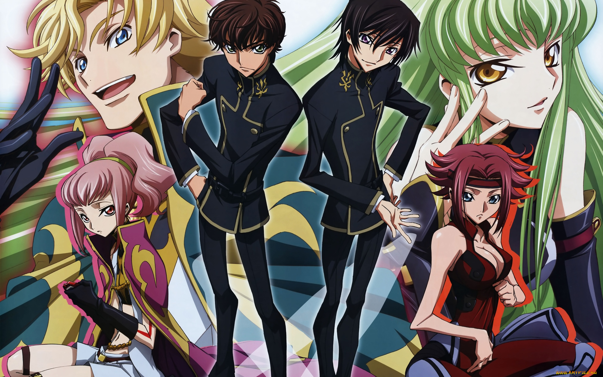 аниме, code, geass