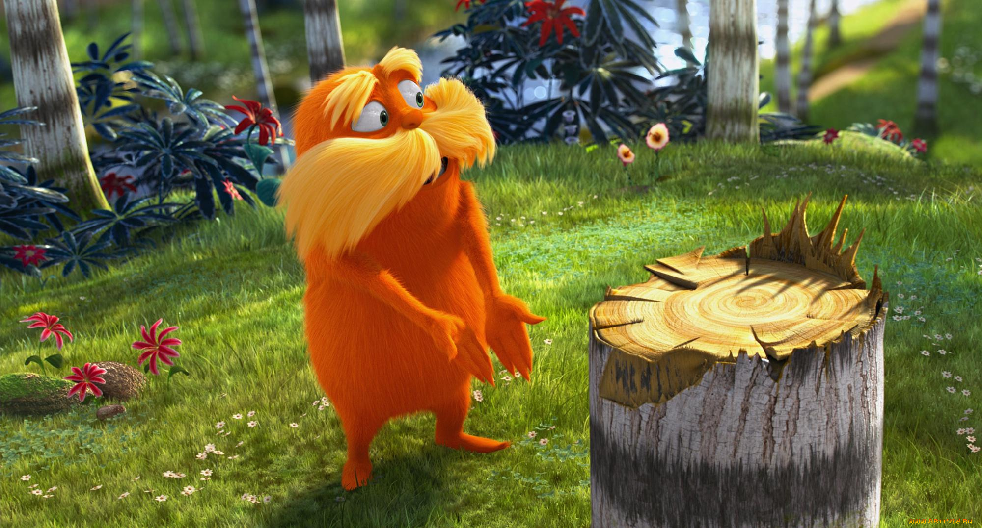 мультфильмы, dr, seuss`, the, lorax, лоракс