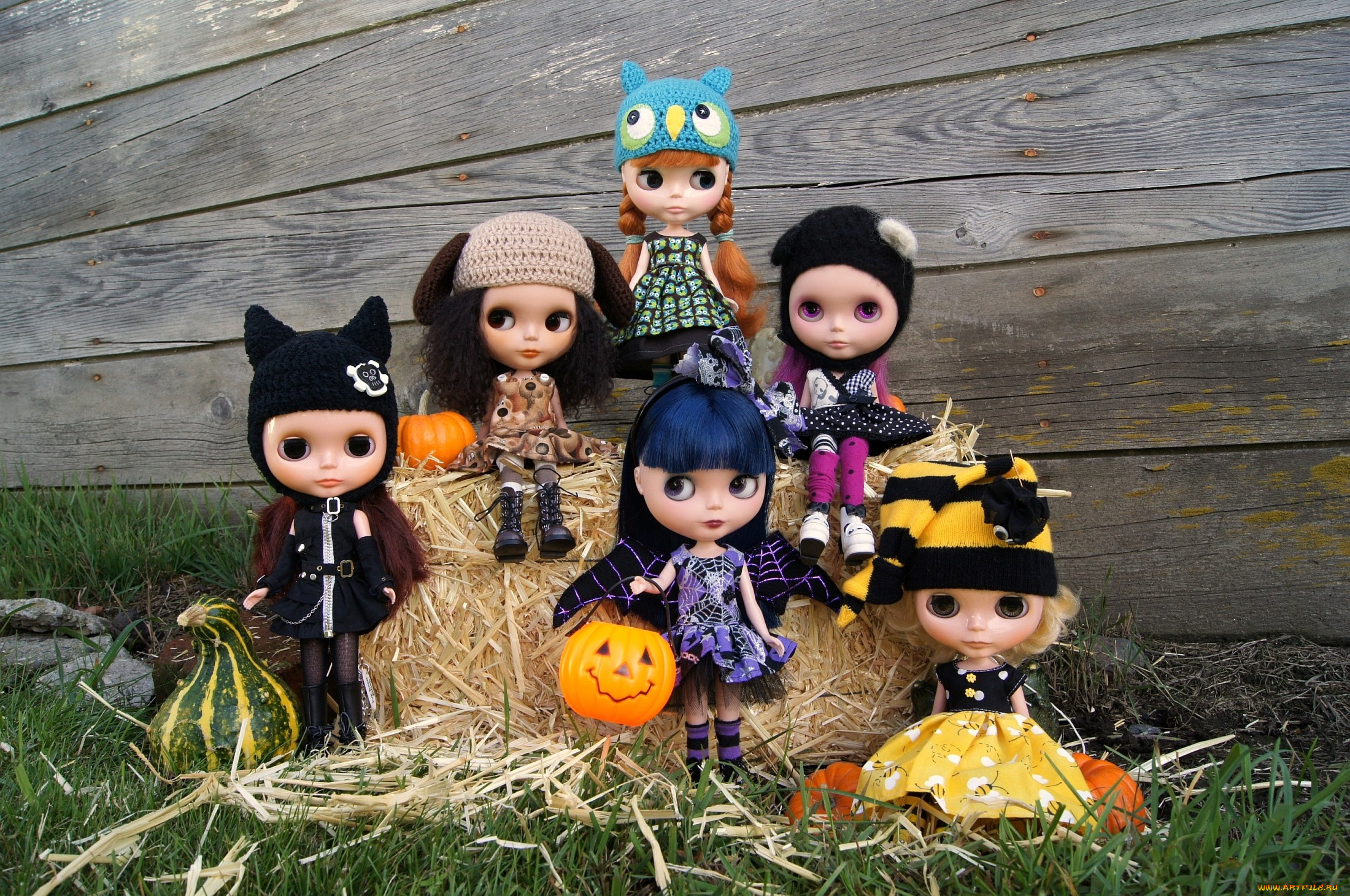 разное, игрушки, хеллоуин, куклы