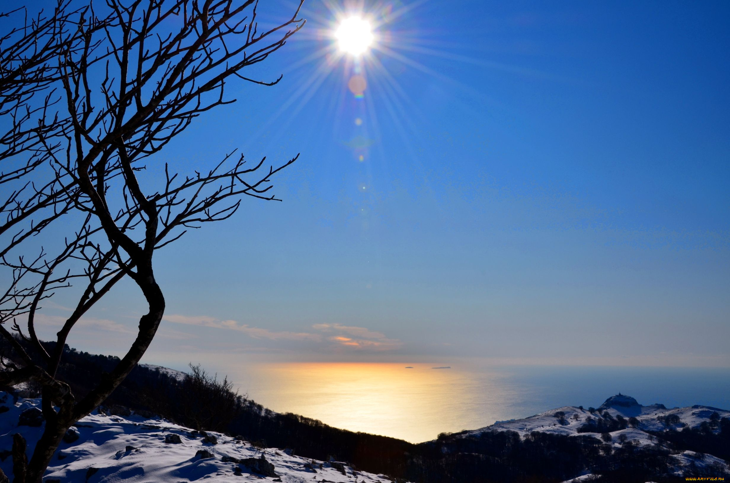 природа, восходы, закаты, италия