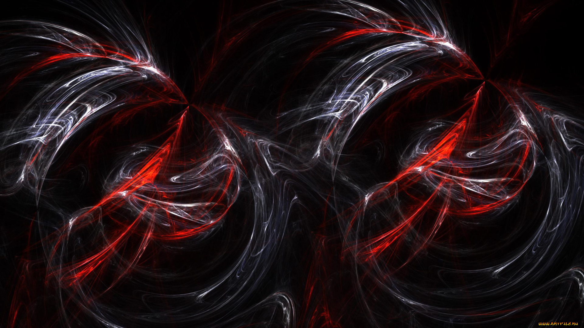 3д, графика, fractal, фракталы, дым, линии, абстракция