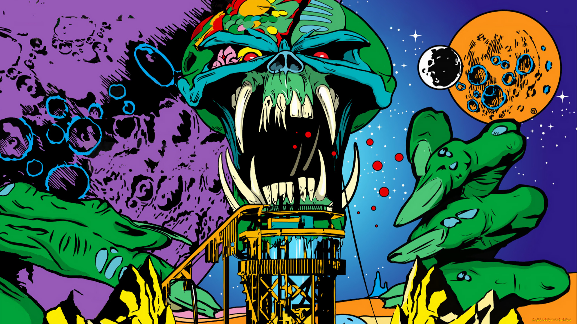 iron, maiden, музыка, хеви-метал, великобритания