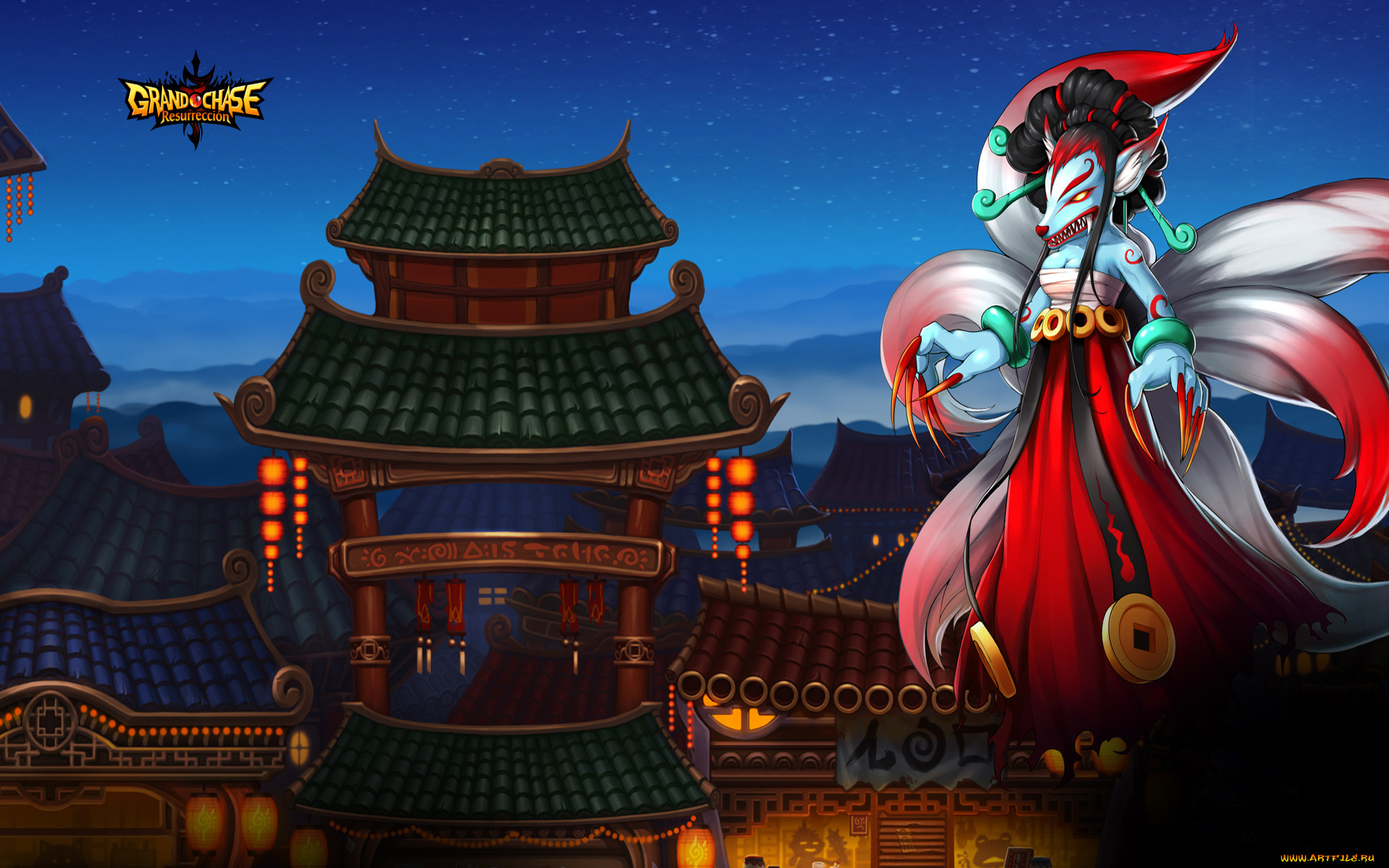 видео, игры, grand, chase, resurrection