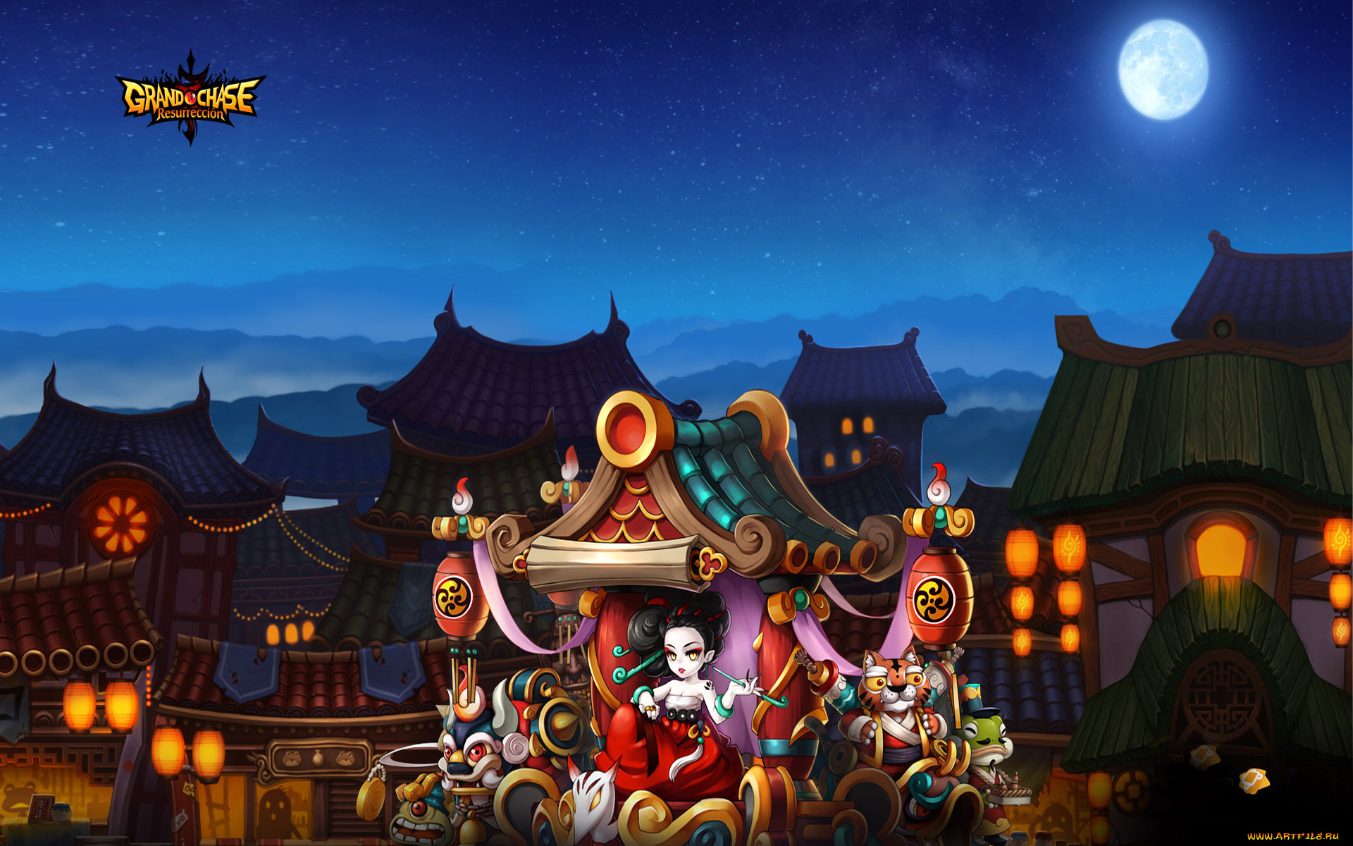 видео, игры, grand, chase, resurrection