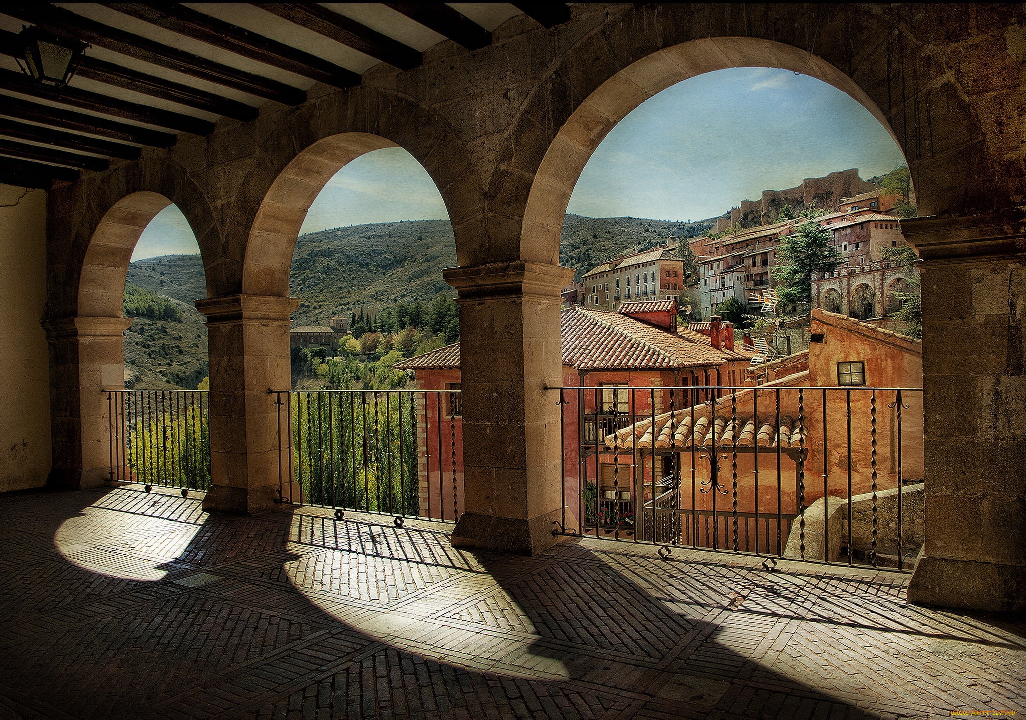 города, здания, дома, арки, крыши