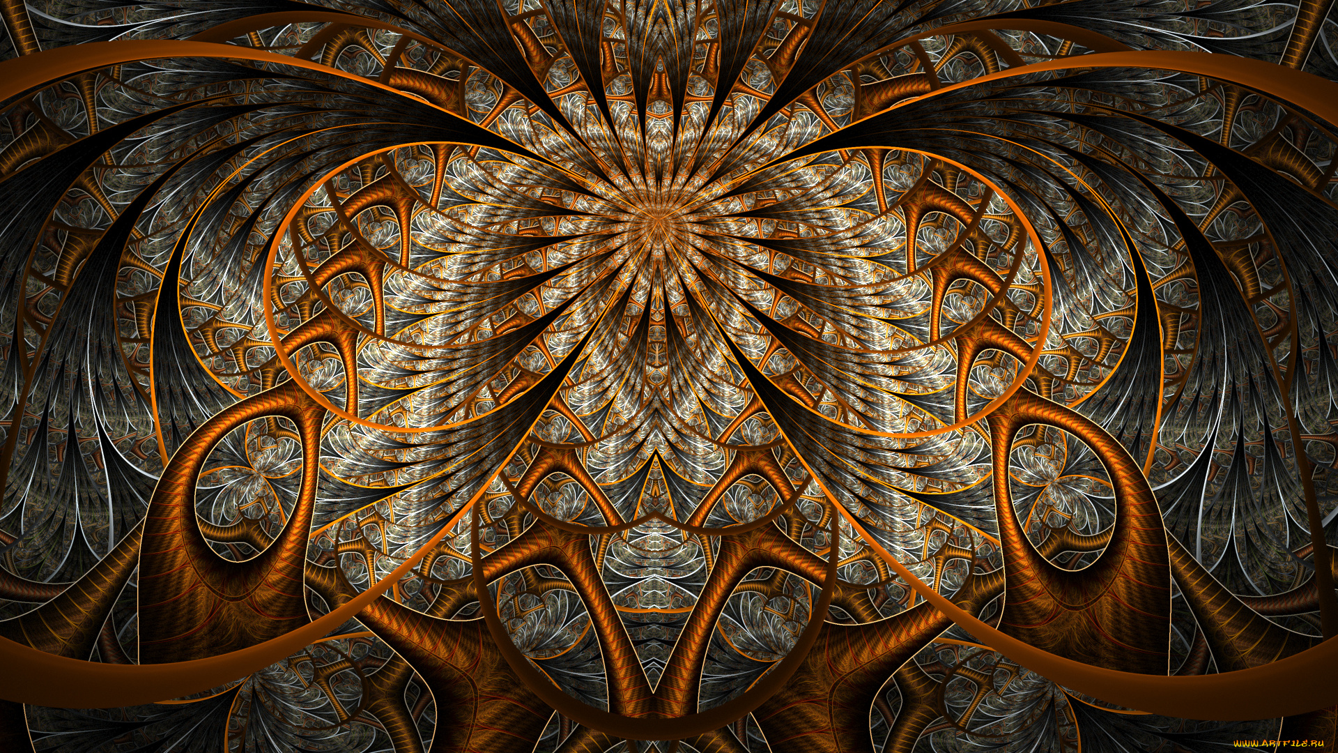 3д, графика, fractal, , фракталы, фон, цвета, узор