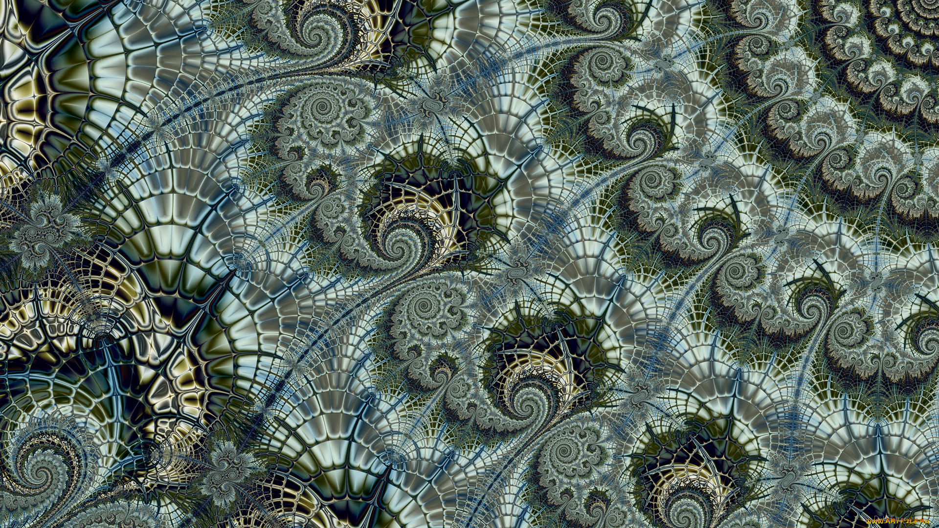 3д, графика, fractal, , фракталы, фон, цвета, узор