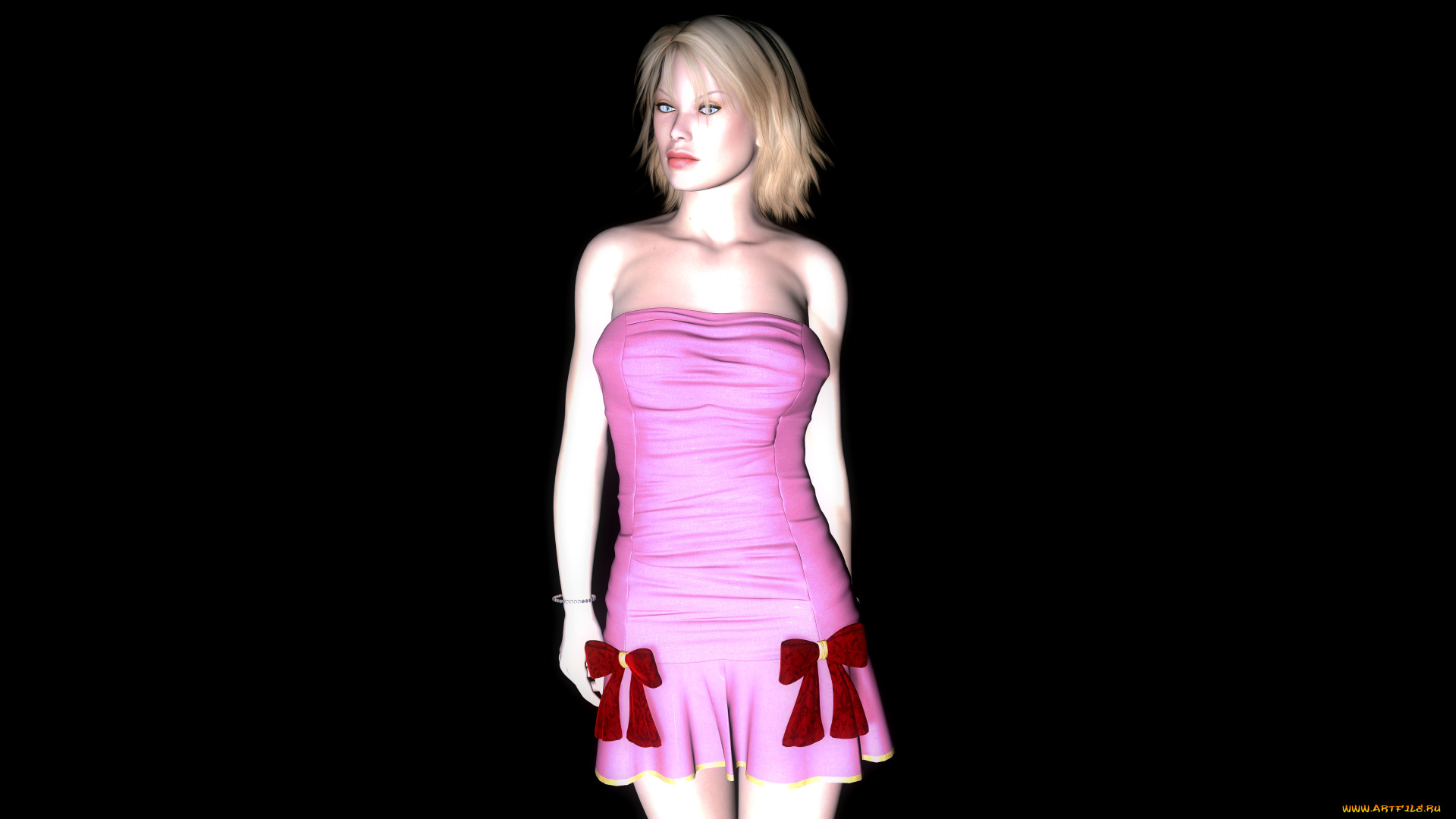 3д, графика, people, , люди, взгляд, девушка