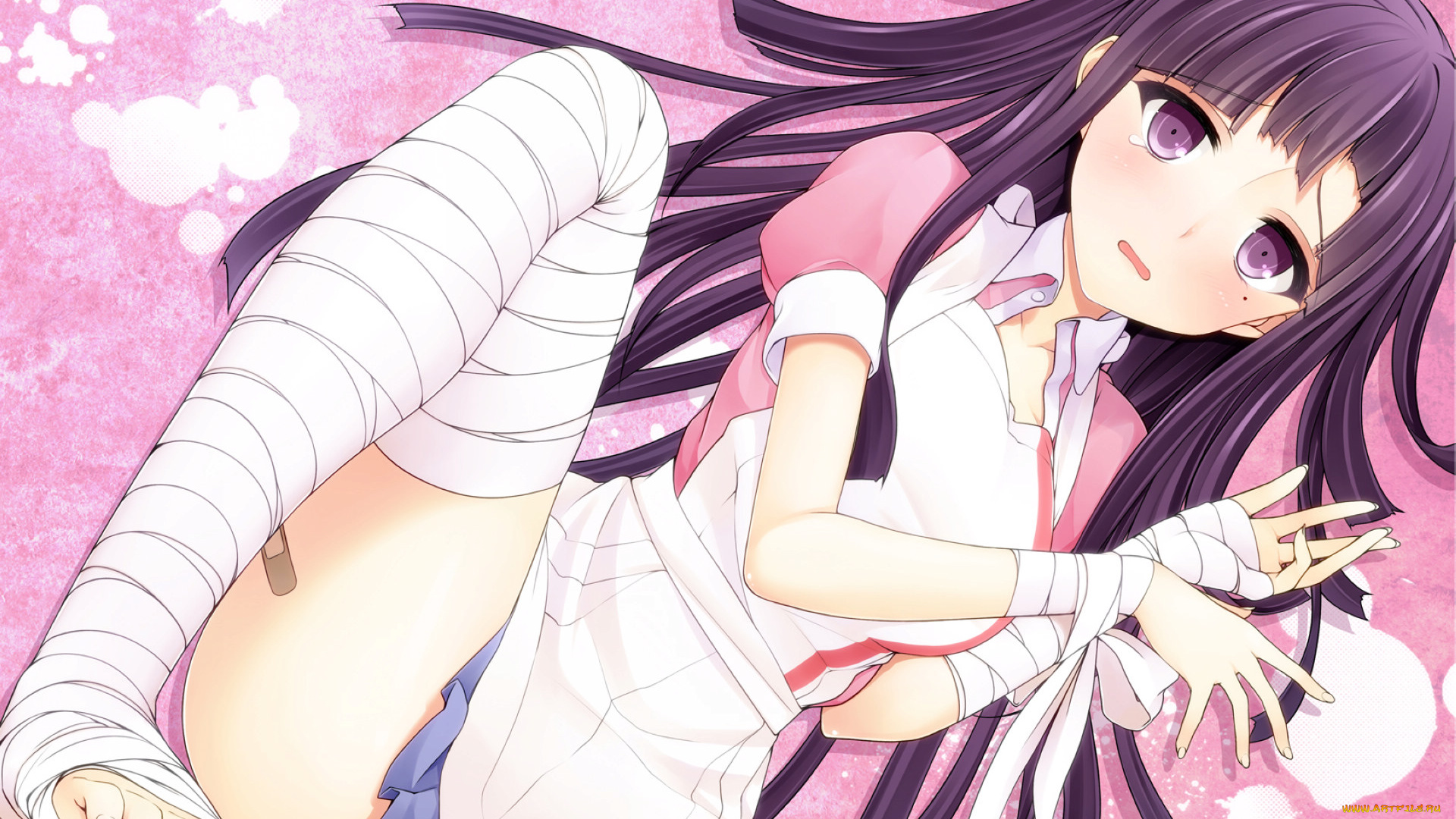 аниме, danganronpa, взгляд