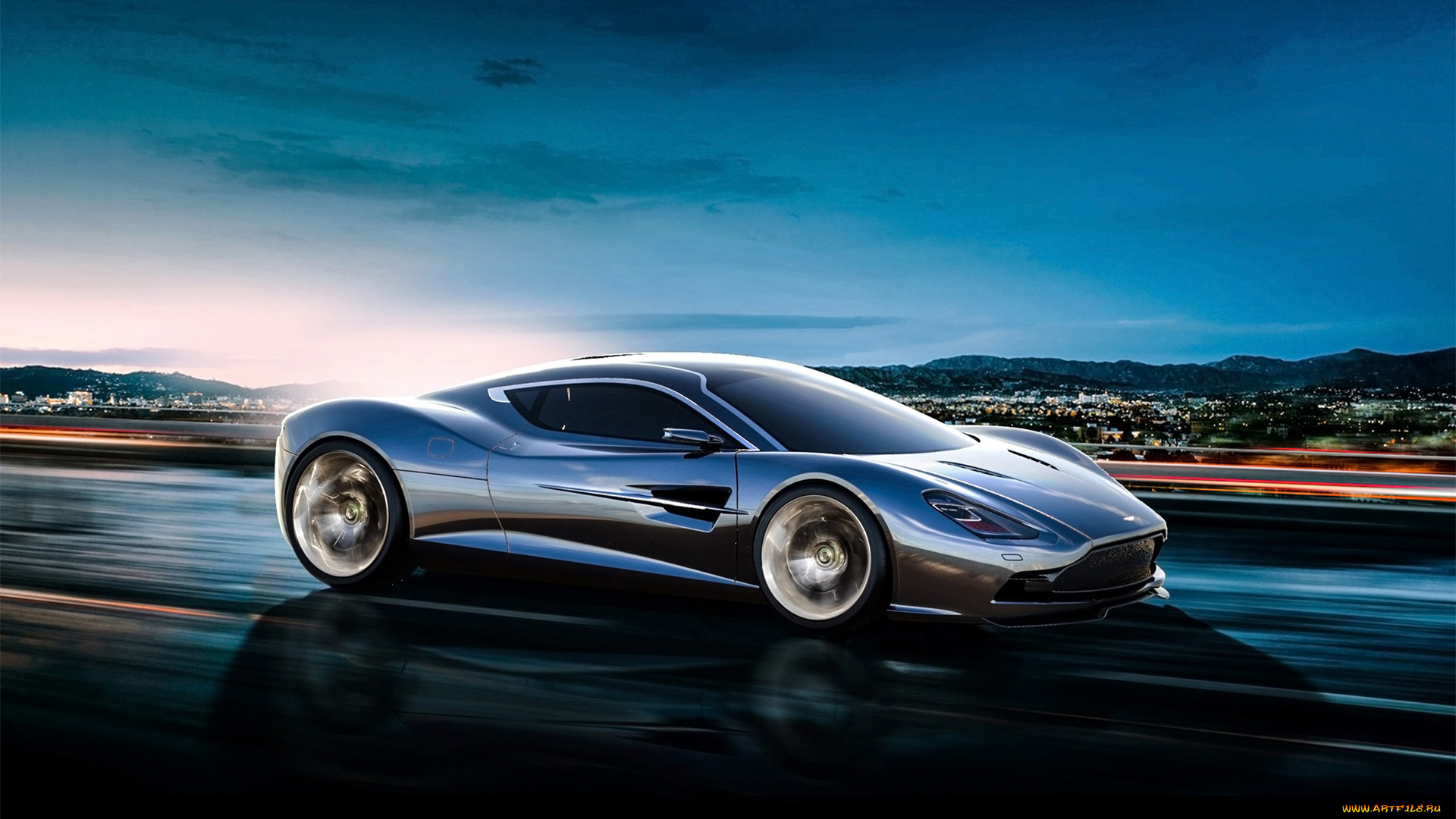 автомобили, 3д, aston, martin