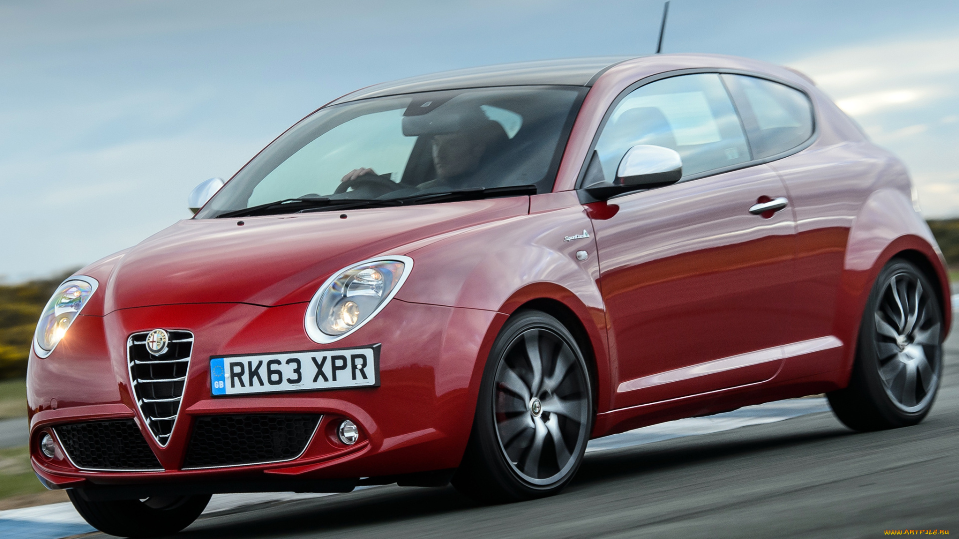 автомобили, alfa, romeo, красный, 2013, 955, sportiva, uk-spec, mito, alfa, romeo