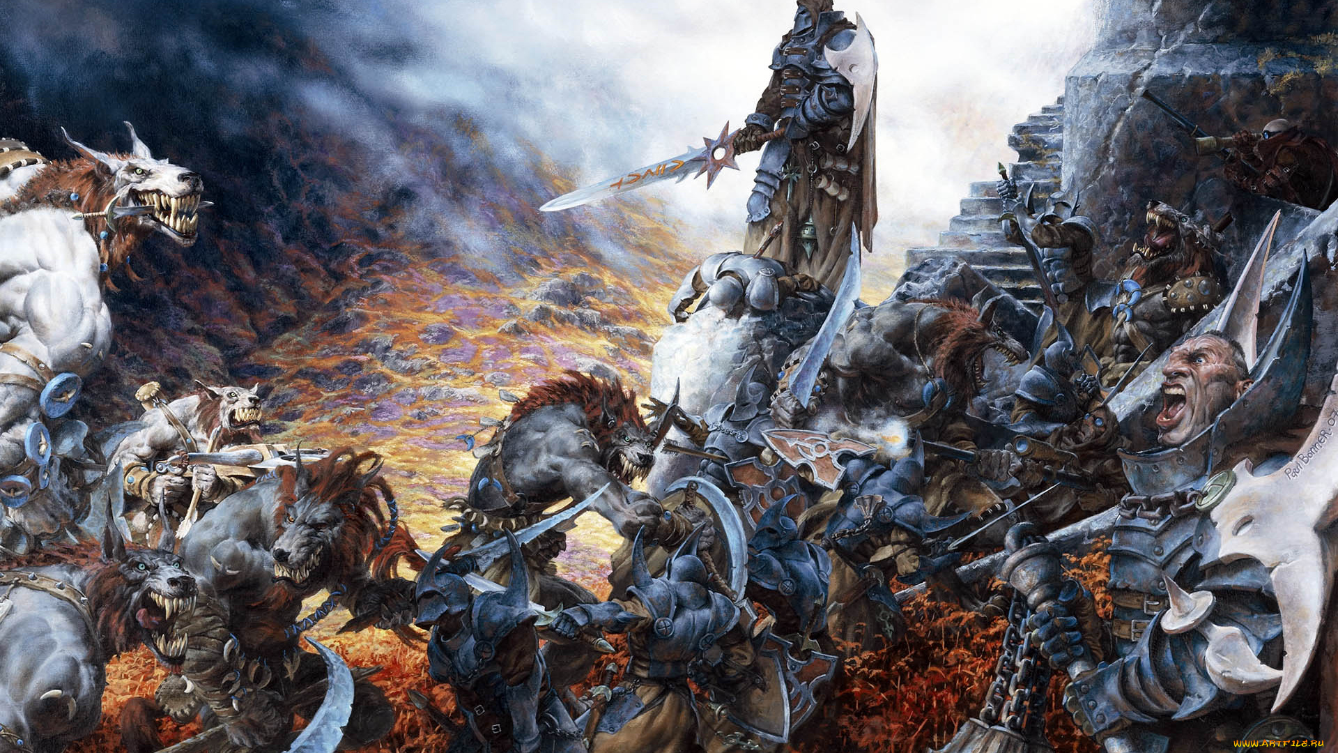 confrontation, видео, игры, чудовища, монстры, сражение