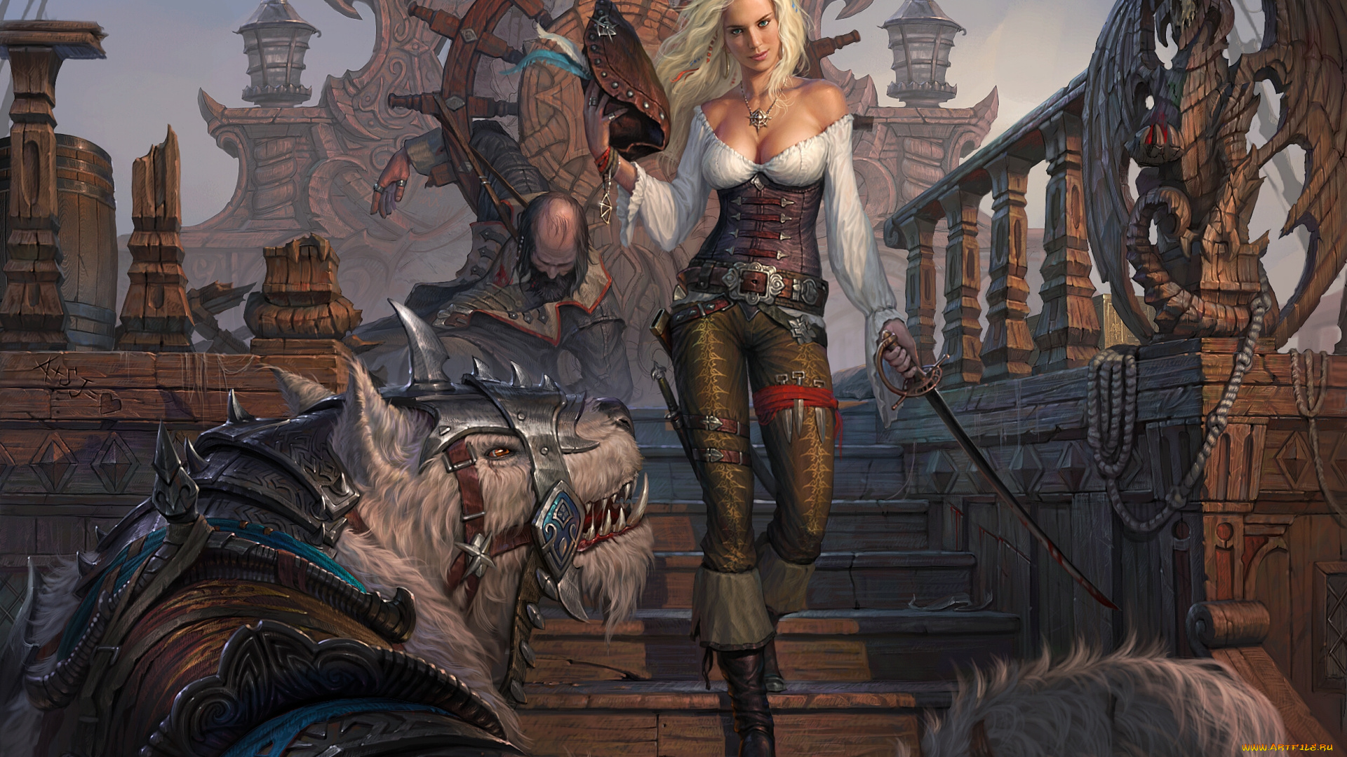 драконы, вечности, видео, игры, девушка, андрей, кузинский, драконы, вечности, пиратка