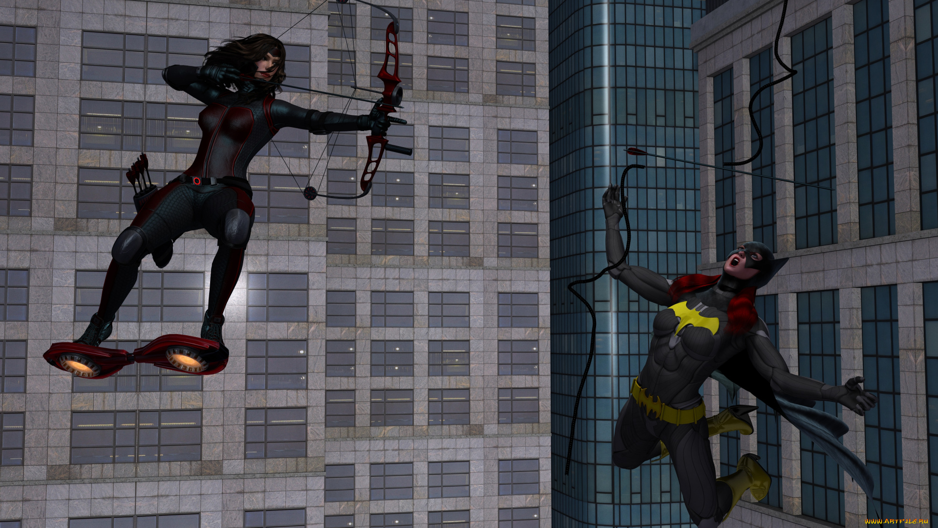 observers, 3д, графика, fantasy, , фантазия, супермены