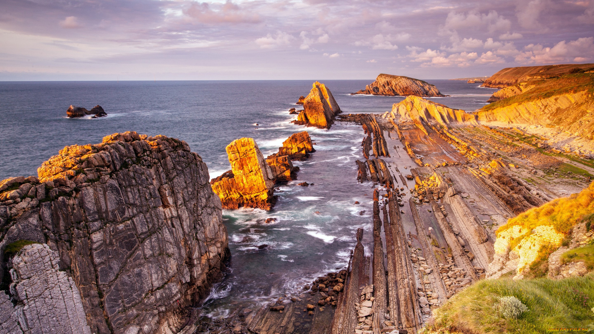 spain-cliffs-coast-landscapes, природа, побережье, landscapes, coast