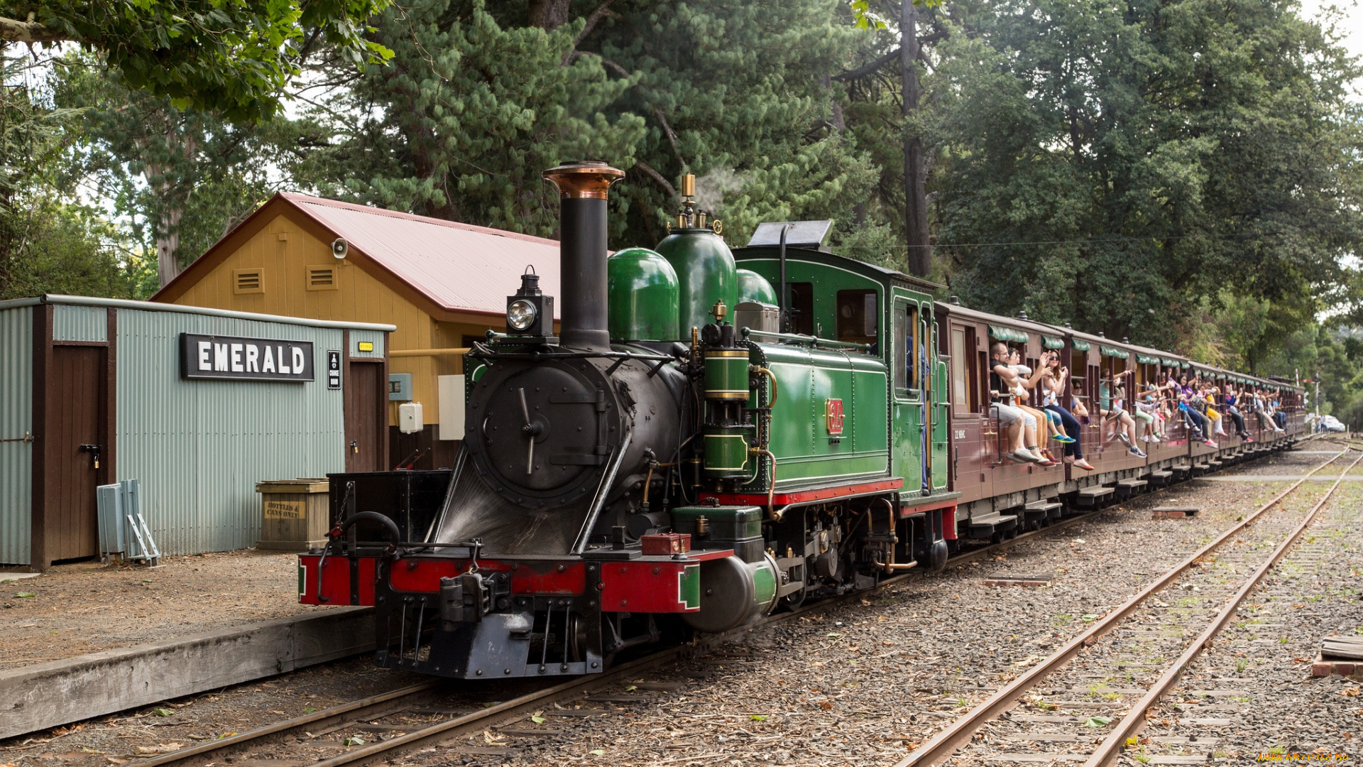 техника, паровозы, железная, вагоны, дорога, паровоз, поезд