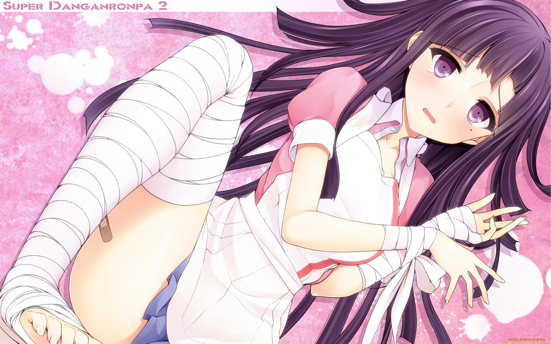 аниме, danganronpa, взгляд