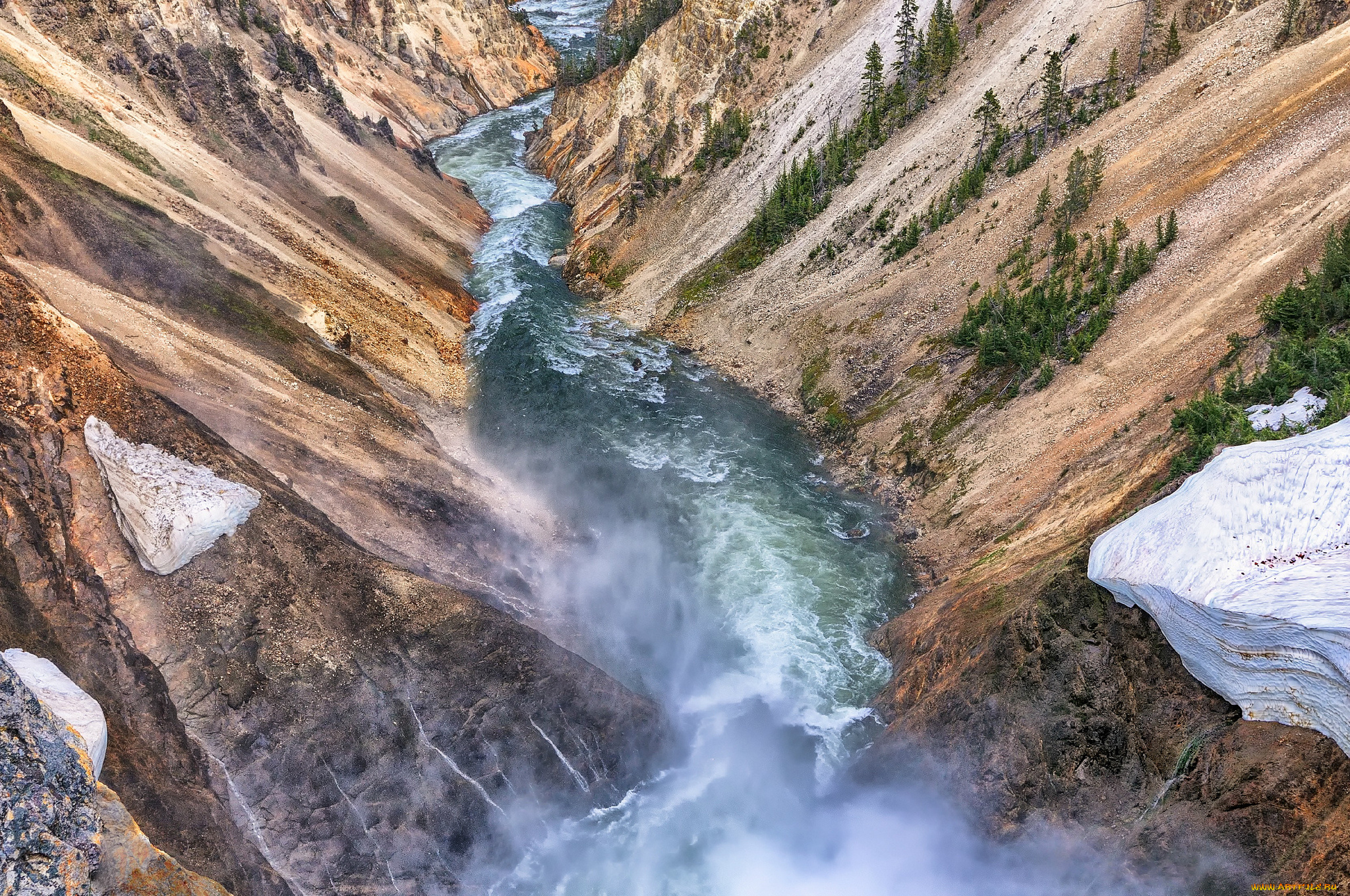 природа, реки, озера, река, каньон, скалы, горы