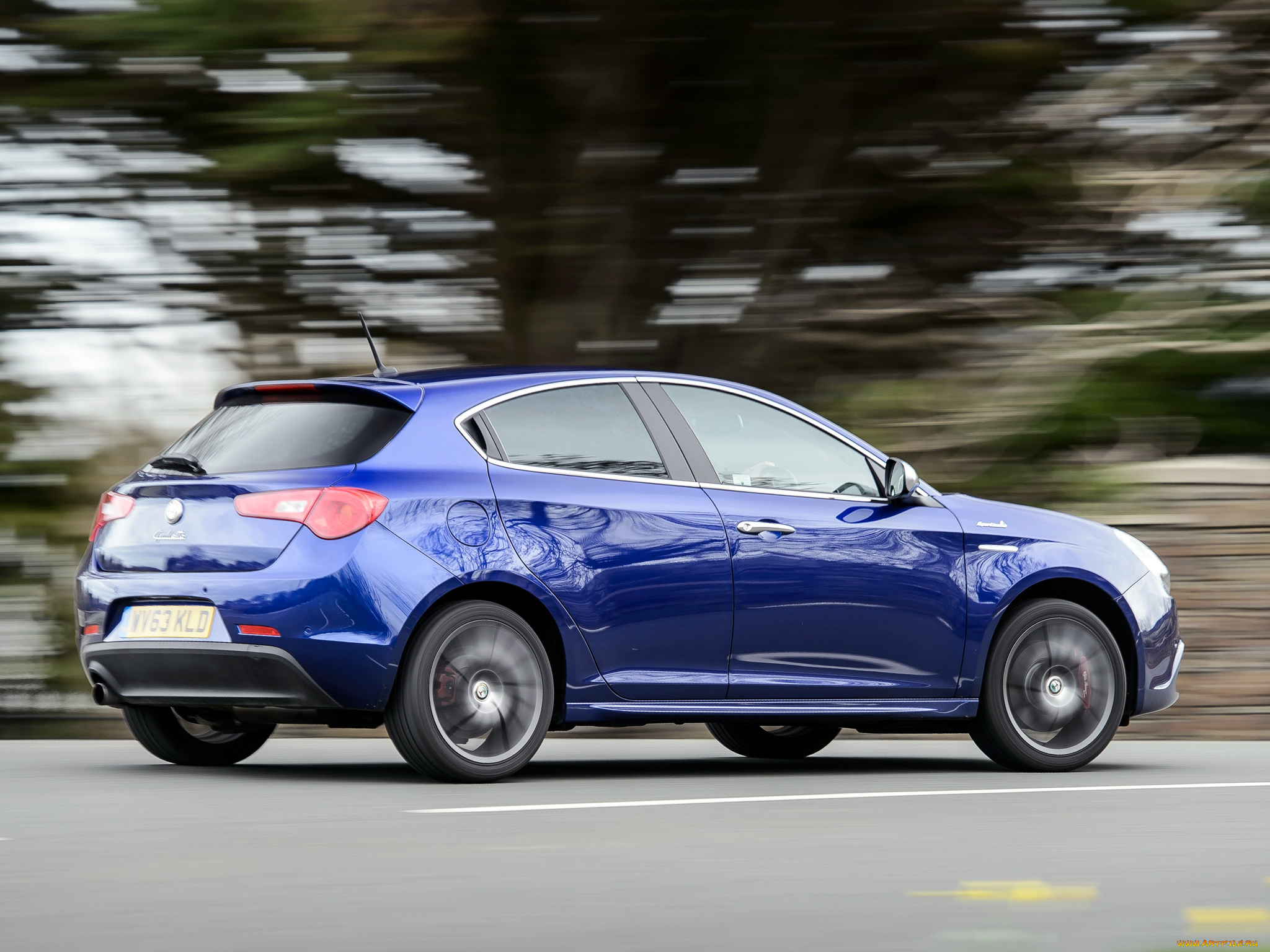 автомобили, alfa, romeo, 2014, 940, uk-spec, sportiva, giulietta, синий, alfa, romeo