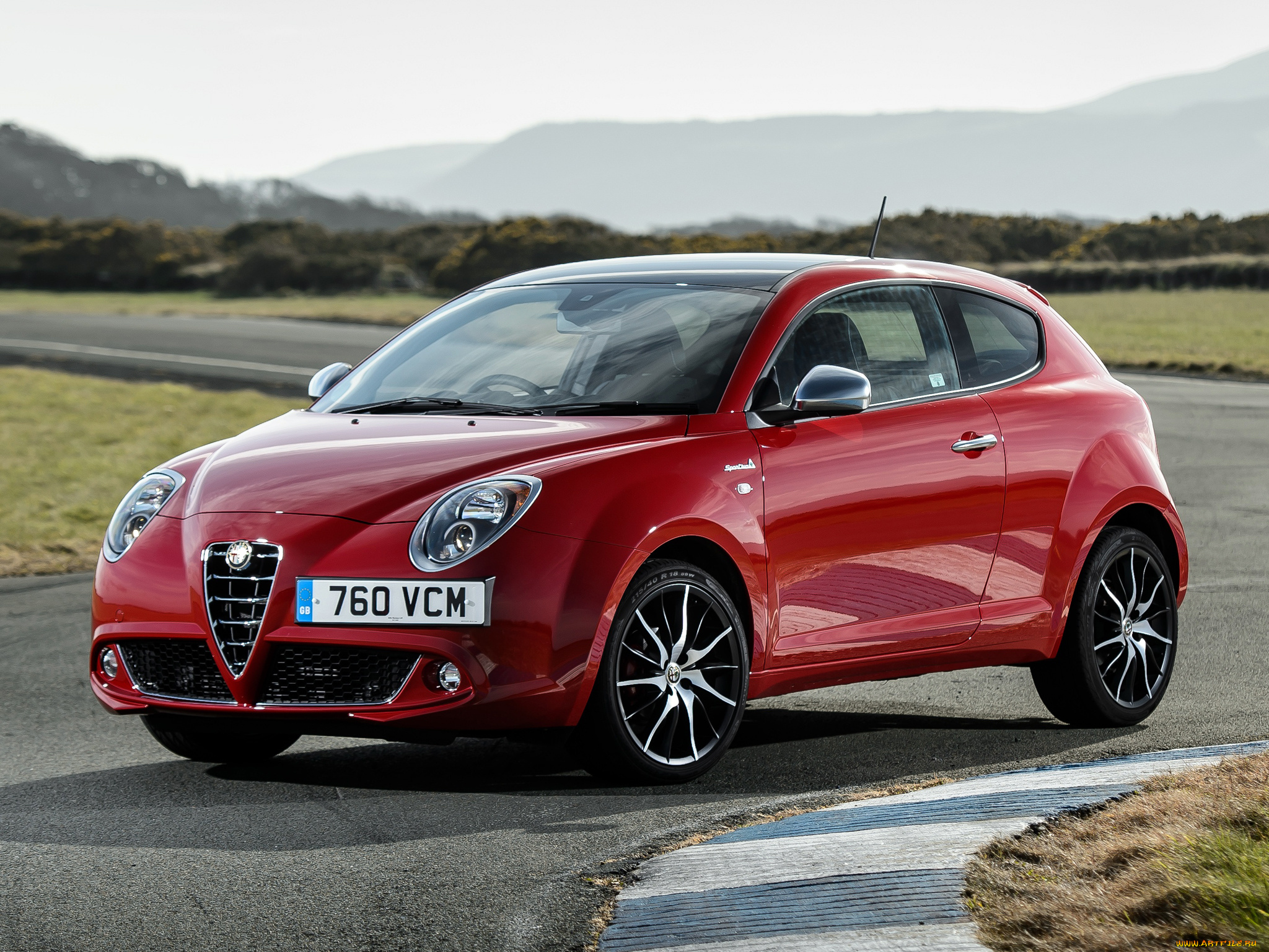 автомобили, alfa, romeo, sportiva, mito, alfa, romeo, красный, 2013, 955, uk-spec