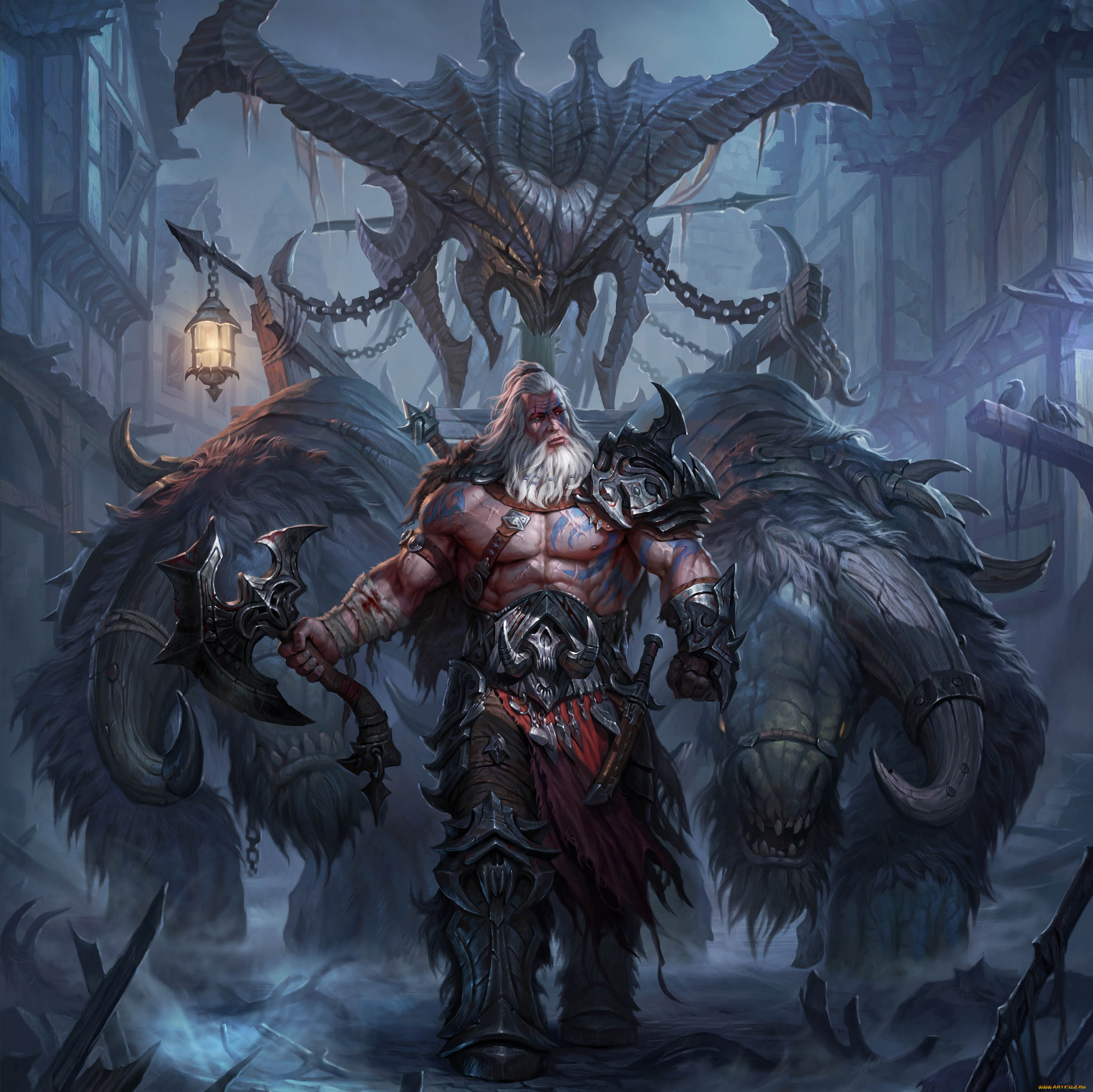 diablo, iii, , reaper, of, souls, видео, игры, варвар, андрей, кузинский, существа, чудовища, reaper, of, souls, diablo, iii