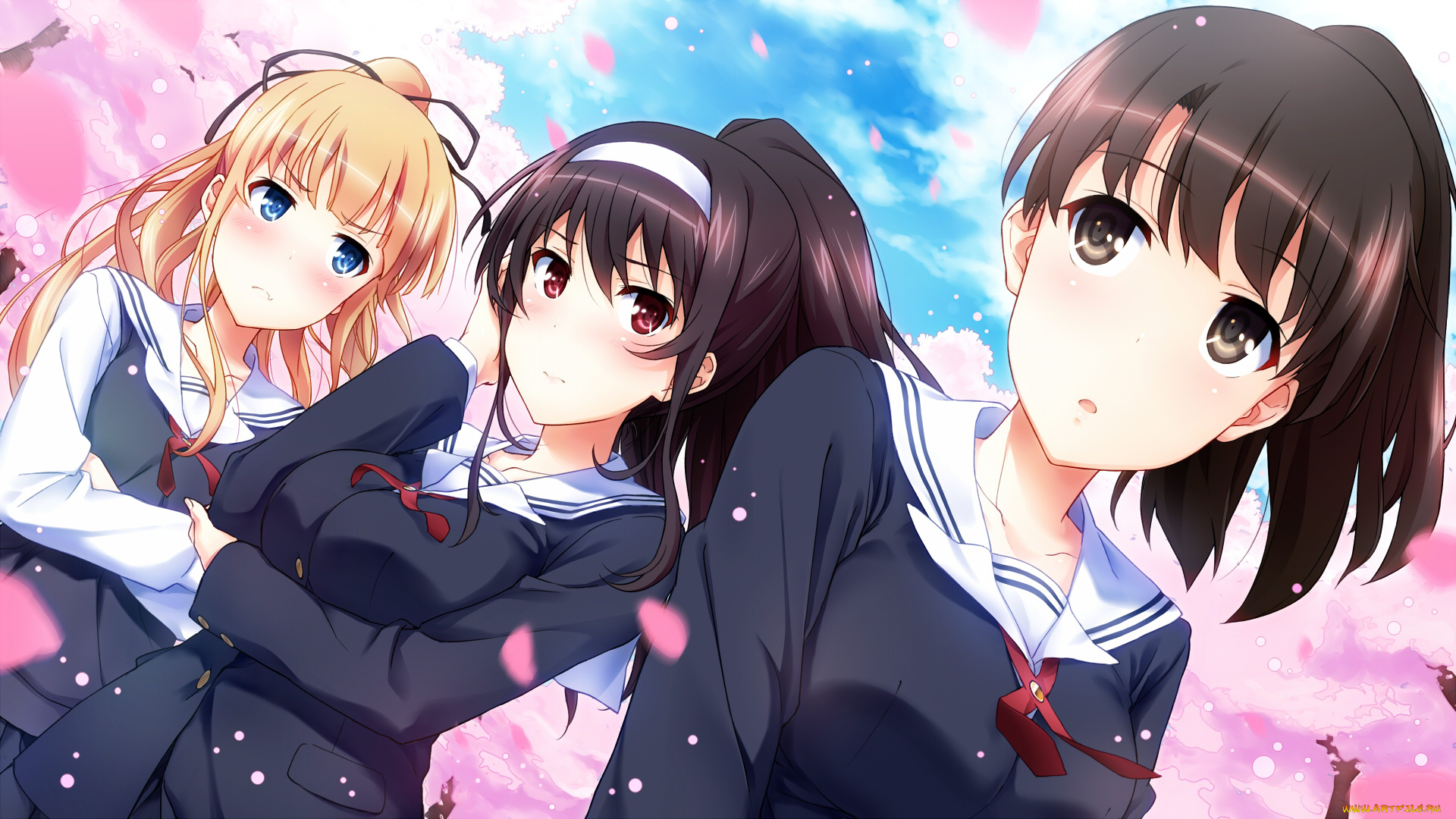 аниме, saenai, heroine, no, sodatekata, арт, katou, megumi, kasumigaoka, utaha, saenai, heroine, no, sodatekata, девушки, k, tonpu, sakura, sawamura, spencer, eriri