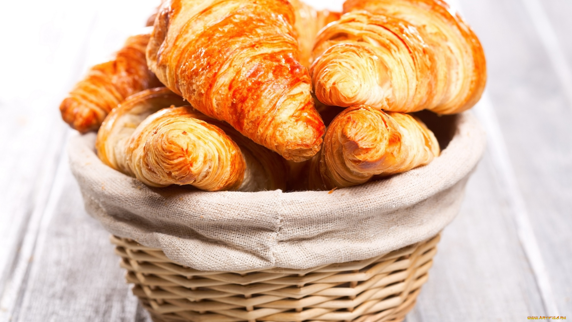 еда, хлеб, , выпечка, круассаны