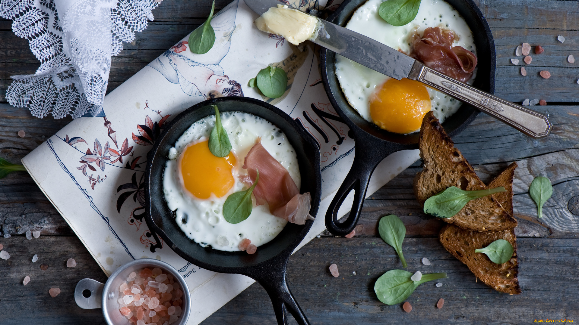 еда, Яичные, блюда, яичница