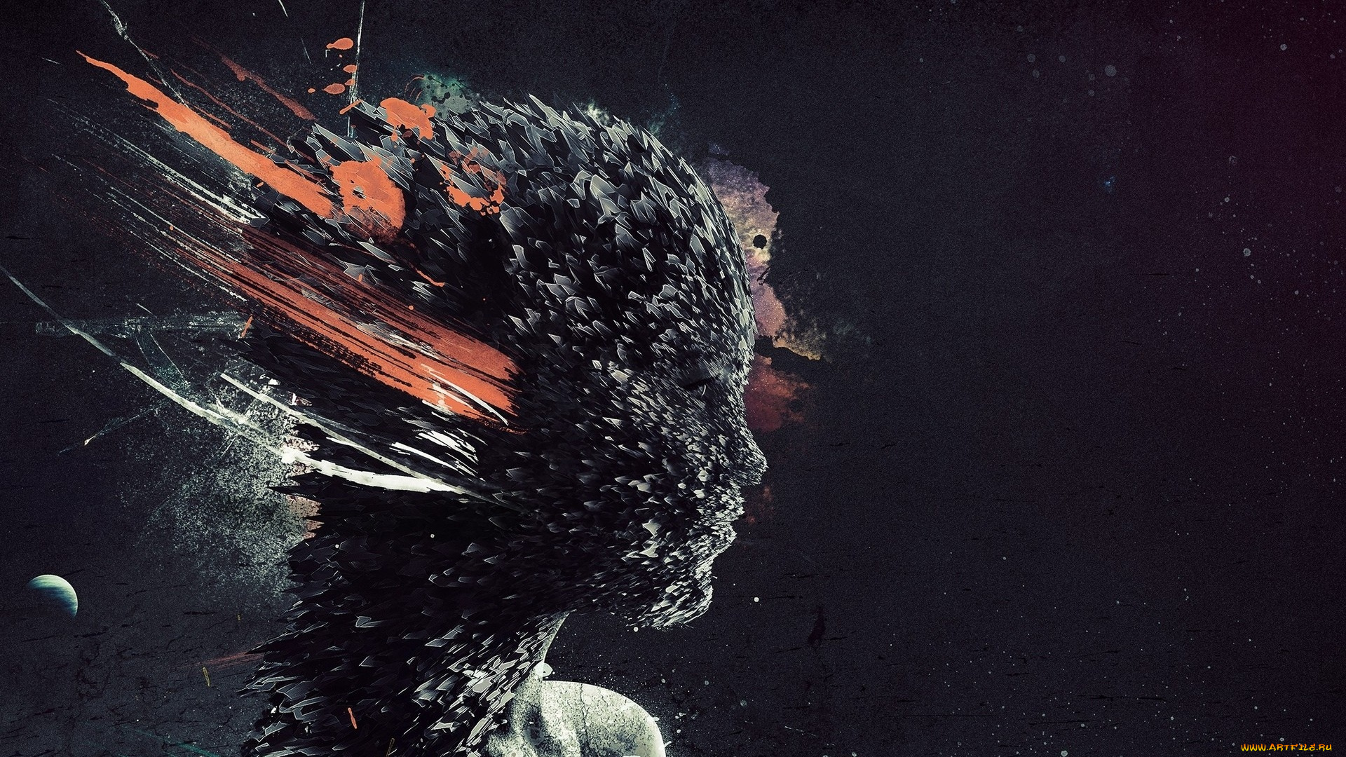 фэнтези, другое, лица, девушки, абстракции