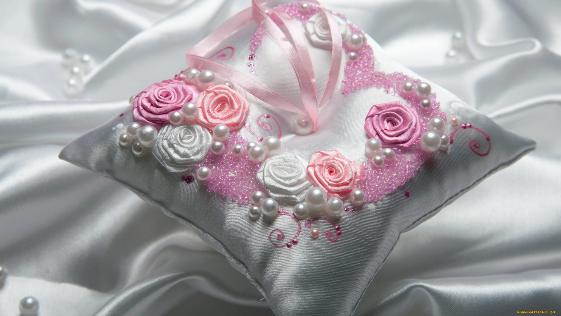 разное, ремесла, , поделки, , рукоделие, бусинки, подушка