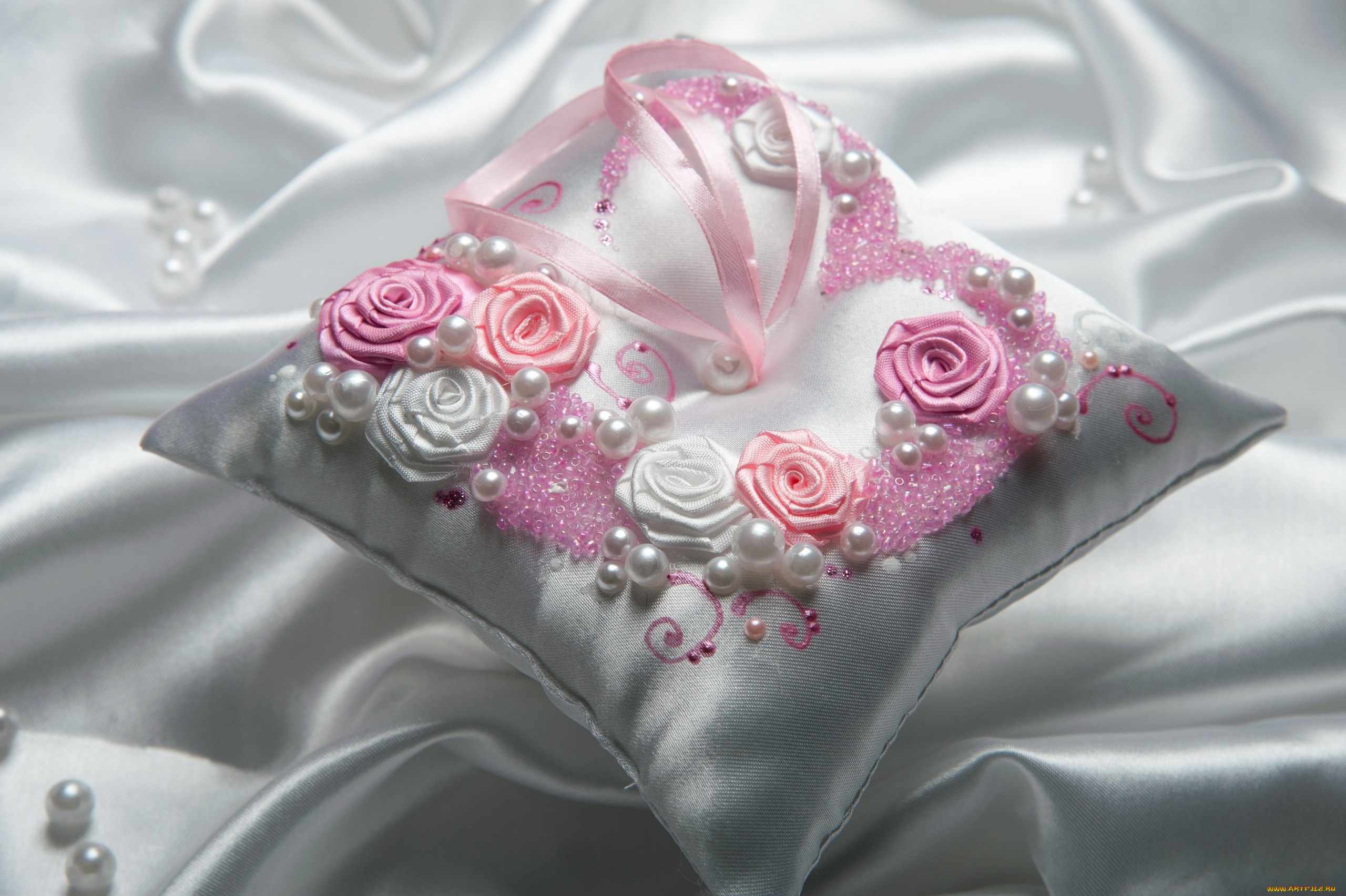 разное, ремесла, , поделки, , рукоделие, бусинки, подушка