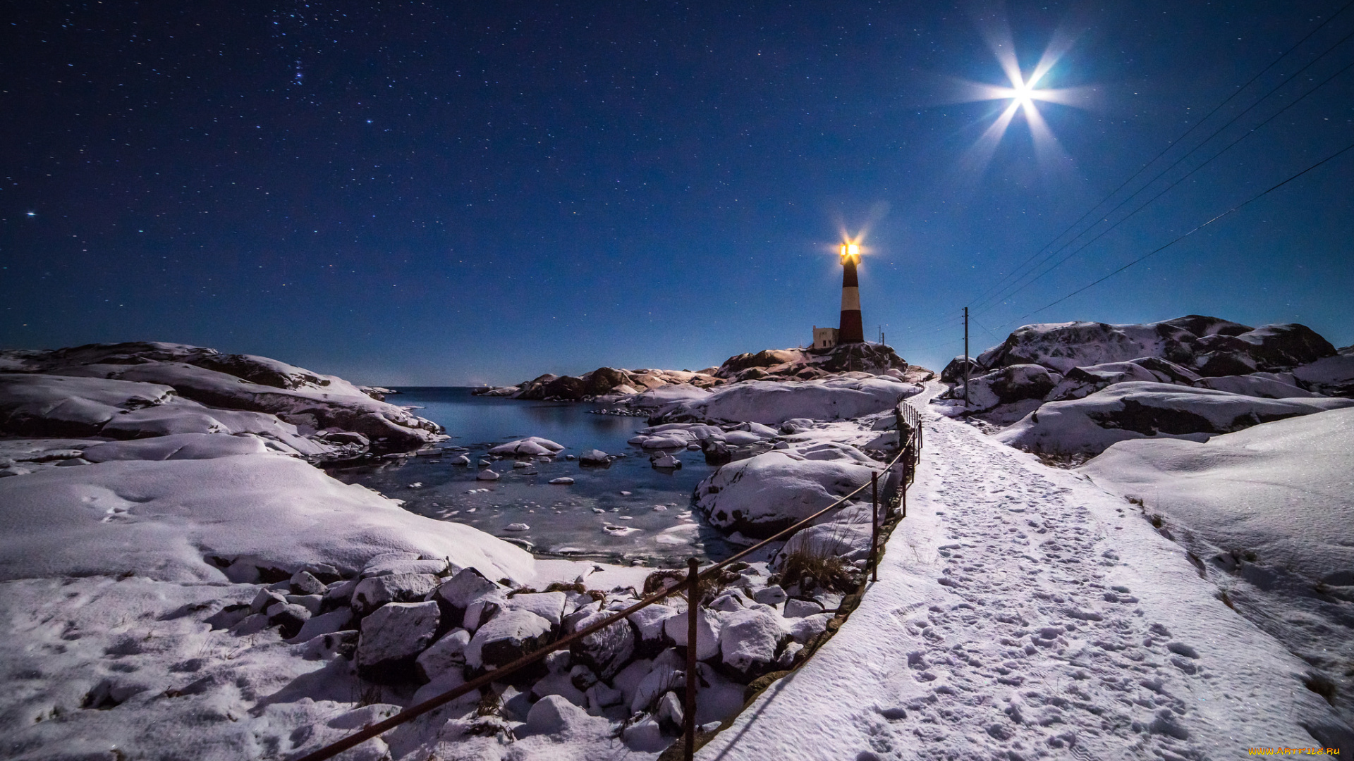 природа, маяки, побережье, маяк