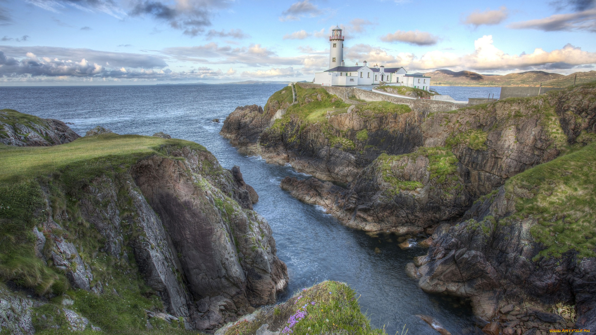 природа, маяки, побережье, маяк