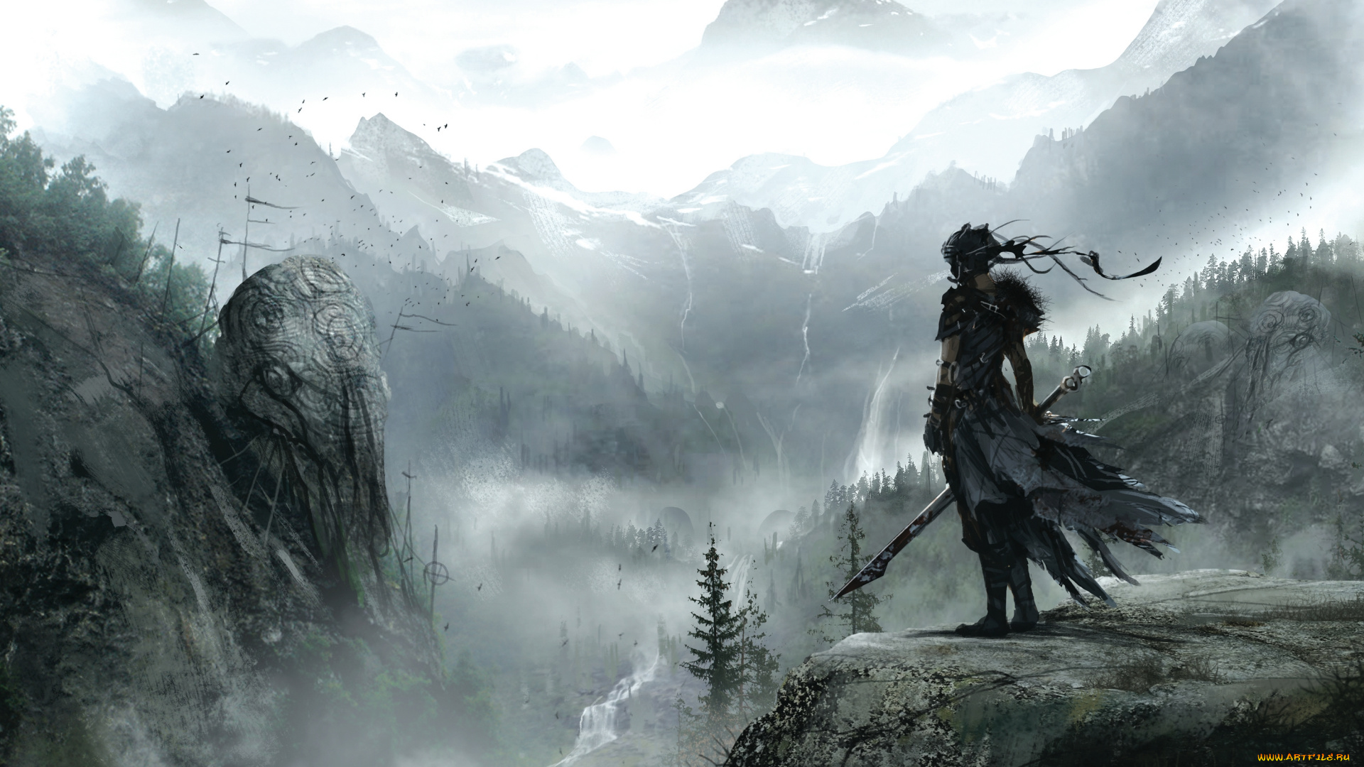 видео, игры, hellblade, hallbladе, ролевая, игра, action