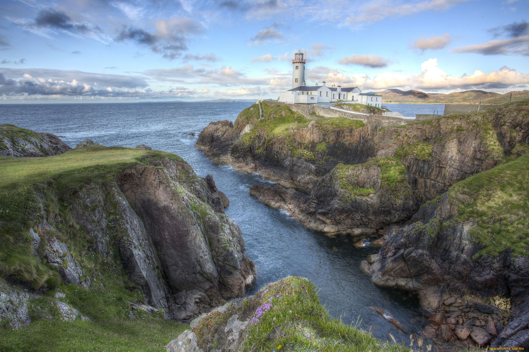 природа, маяки, побережье, маяк