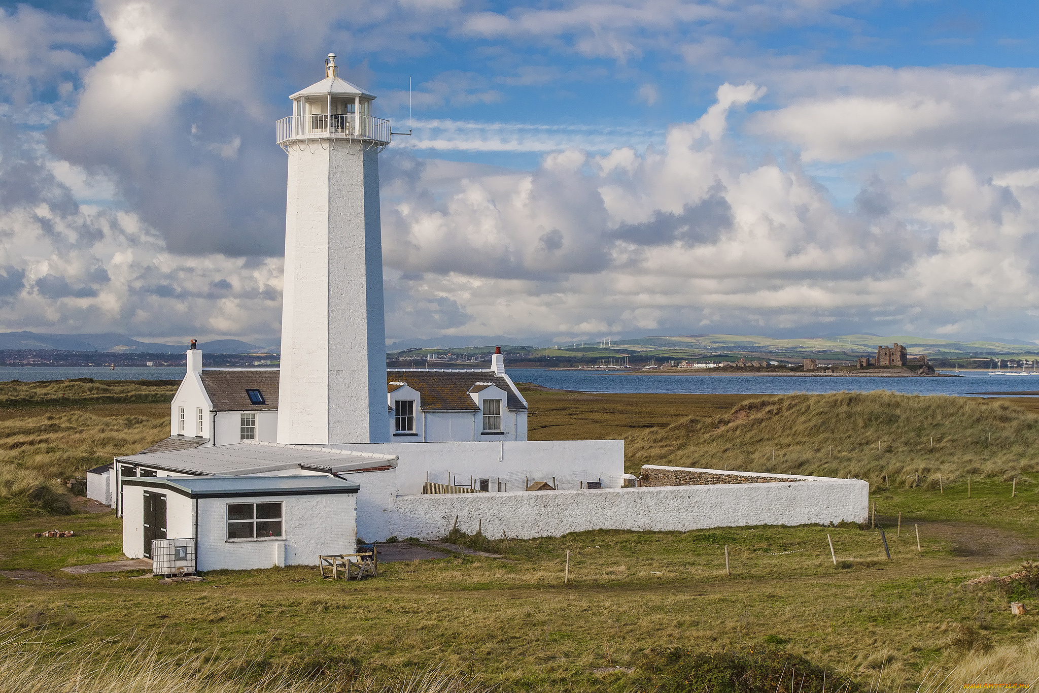 природа, маяки, побережье, маяк