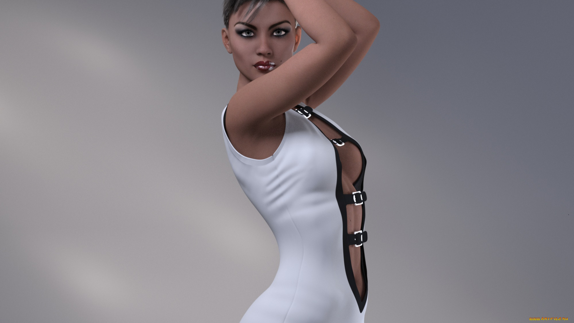 3д, графика, люди, , people, фон, взгляд, девушка