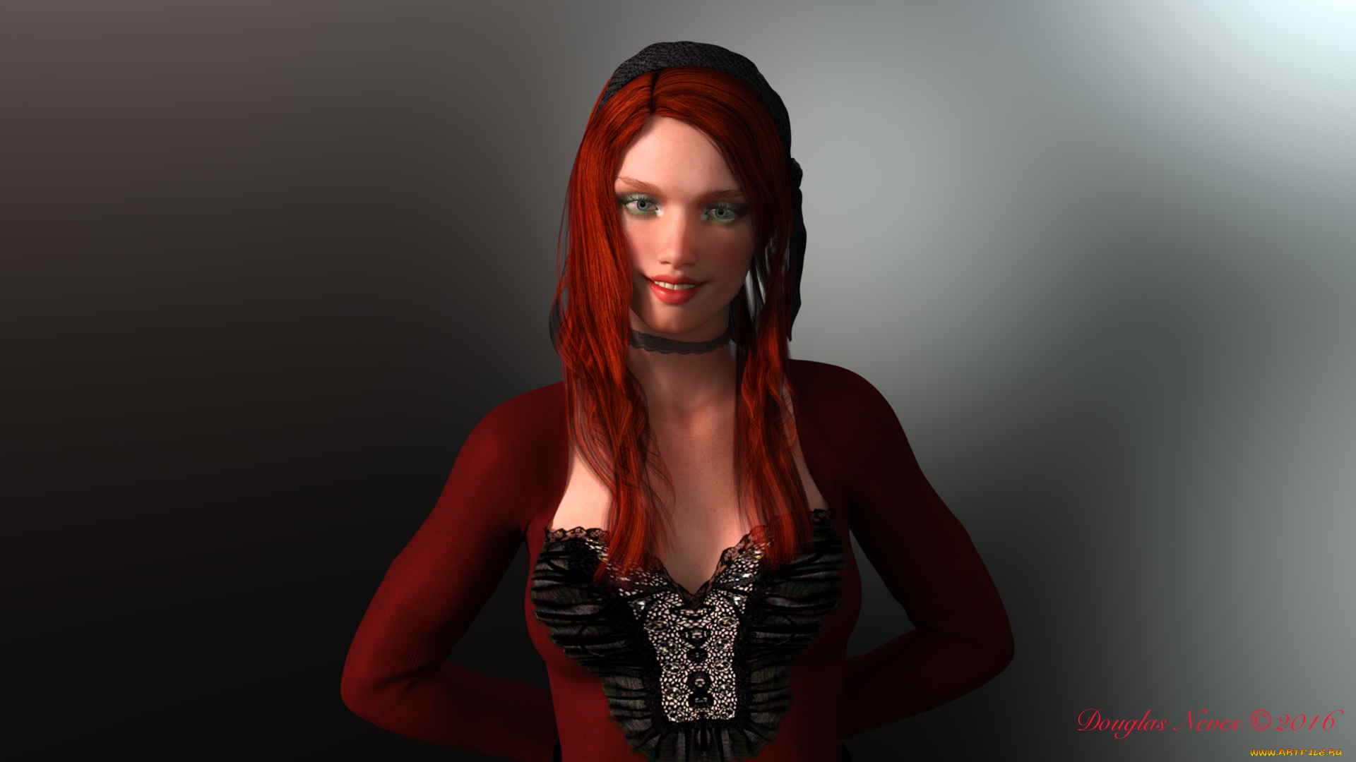 3д, графика, люди, , people, взгляд, фон, девушка