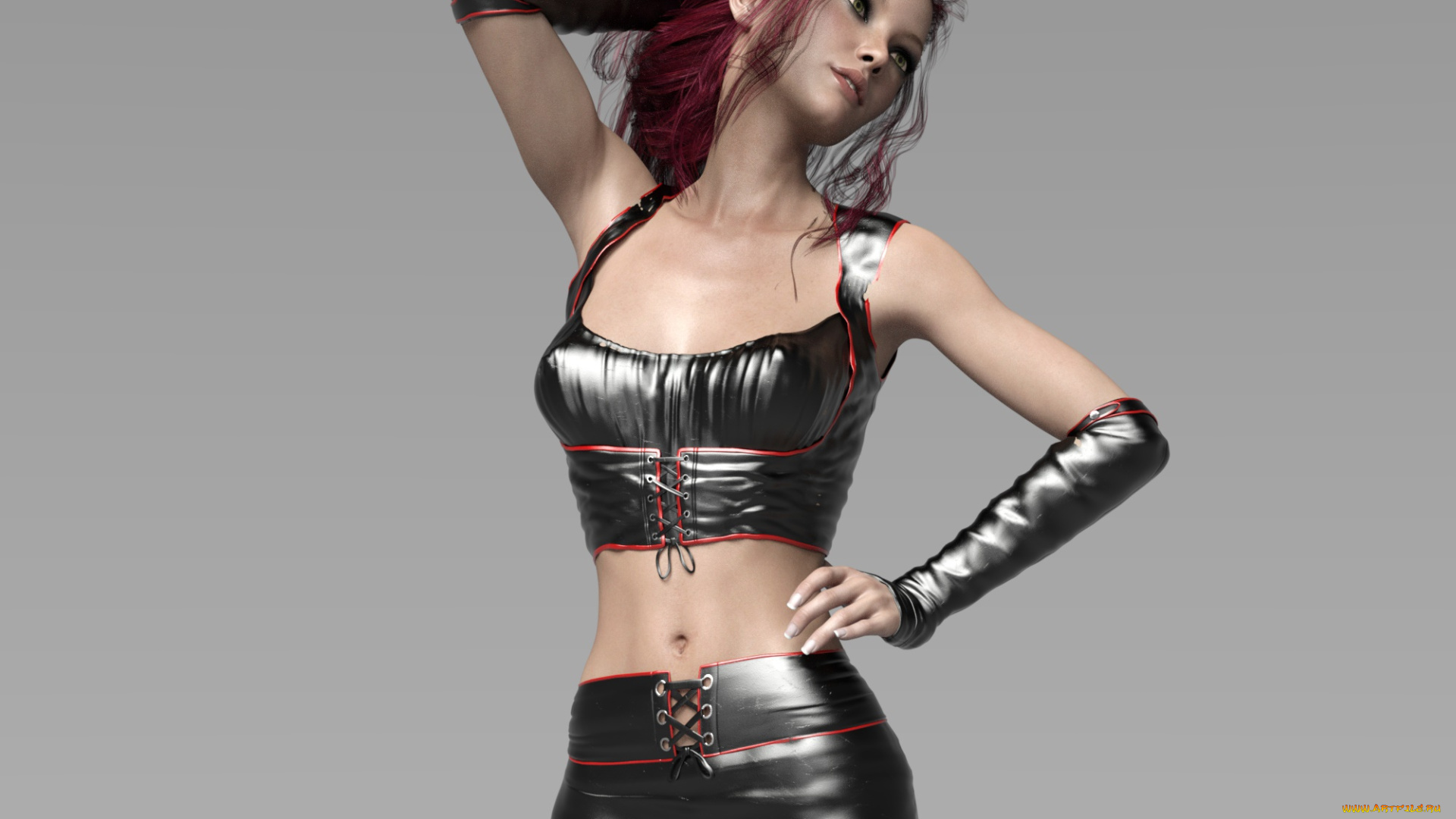 3д, графика, люди, , people, взгляд, фон, девушка