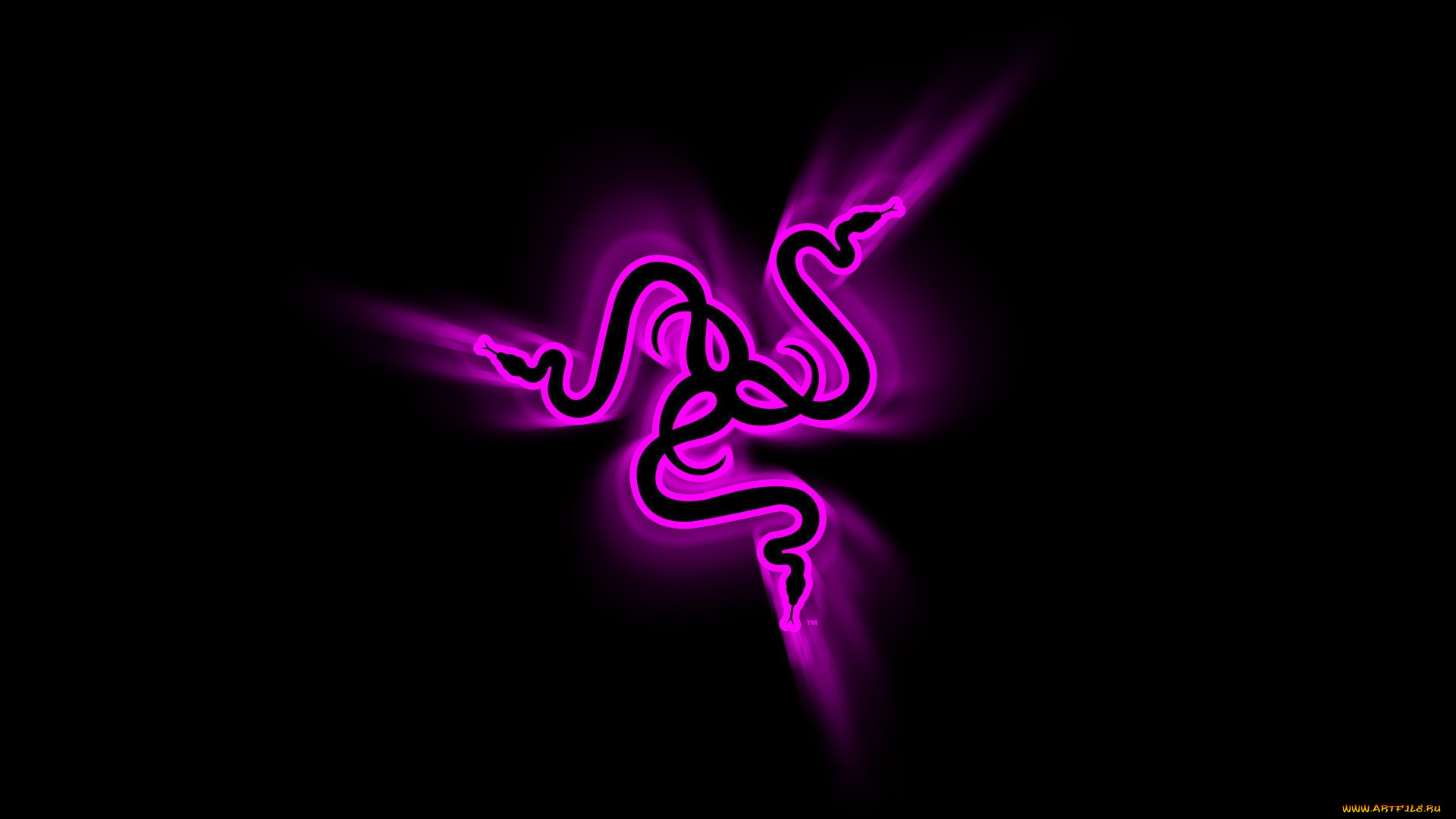 компьютеры, razer, логотип, фон