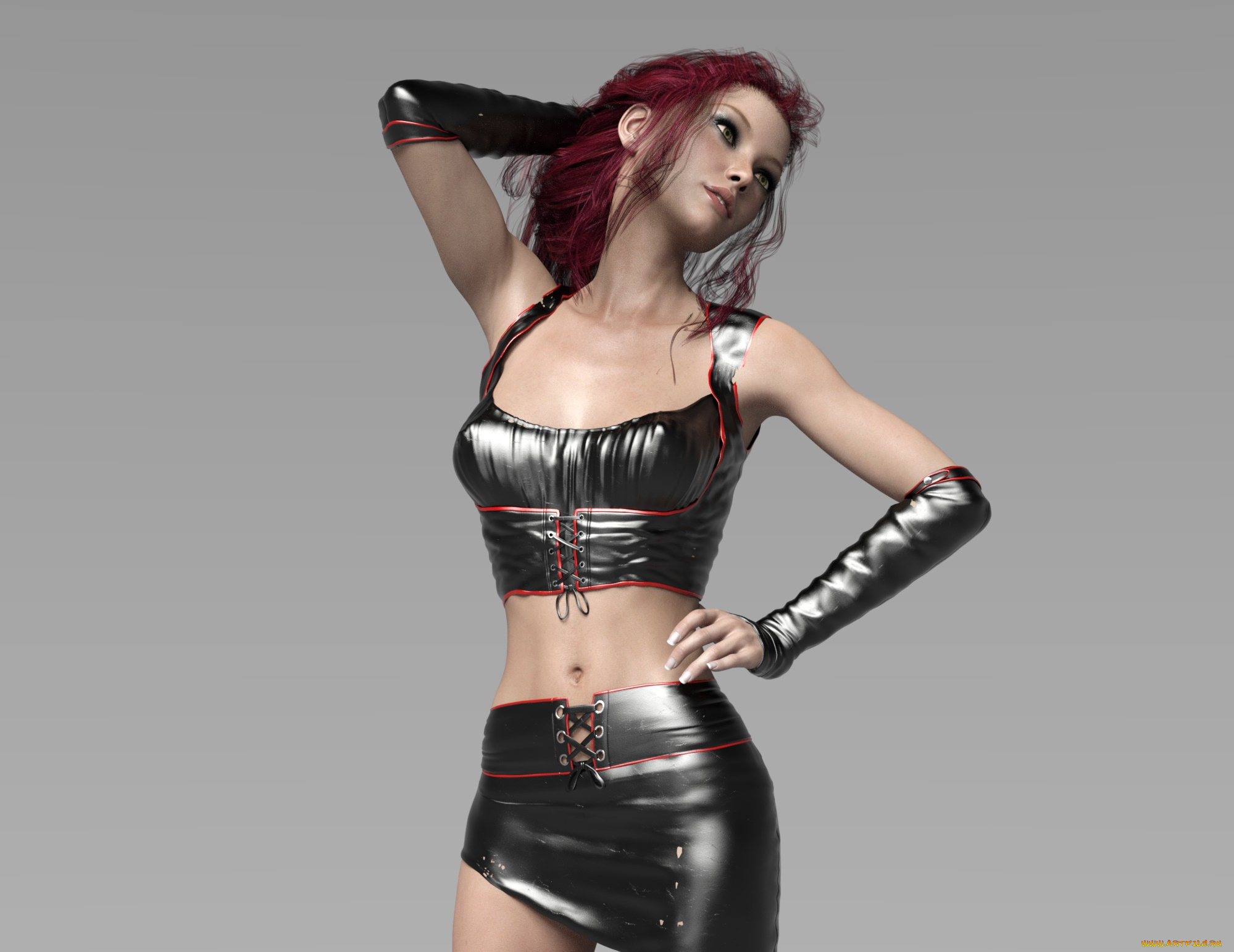 3д, графика, люди, , people, взгляд, фон, девушка