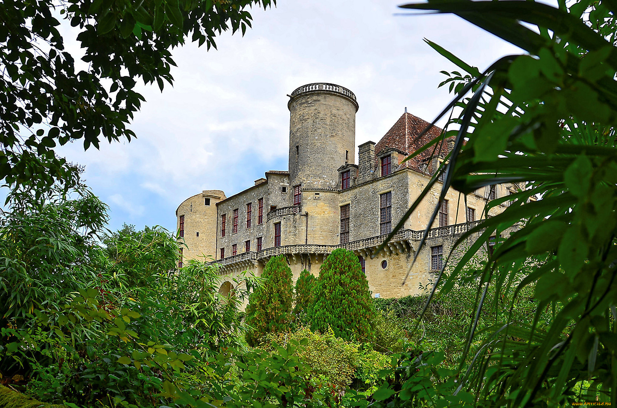 aquitaine, -, p&, 233, rigord, -, france, города, замки, франции, замок