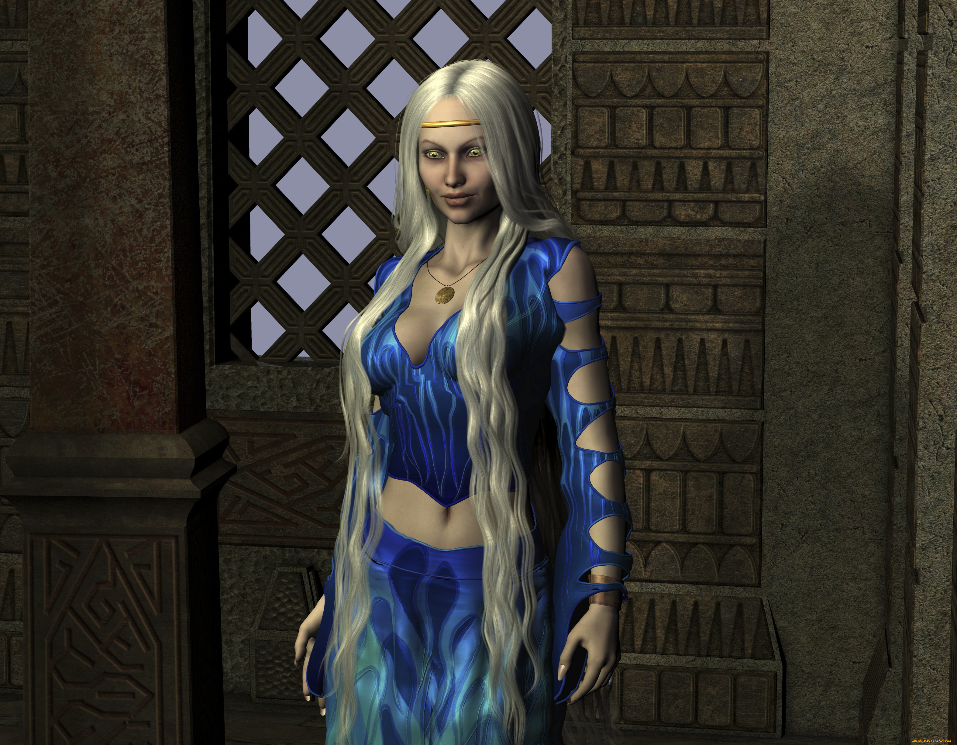 3д, графика, амазонки, , amazon, взгляд, девушка, фон