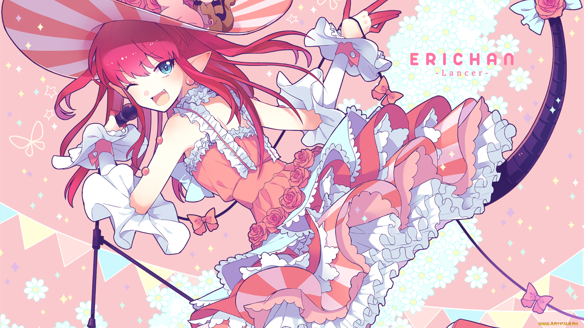 аниме, fate, stay, night, девушка