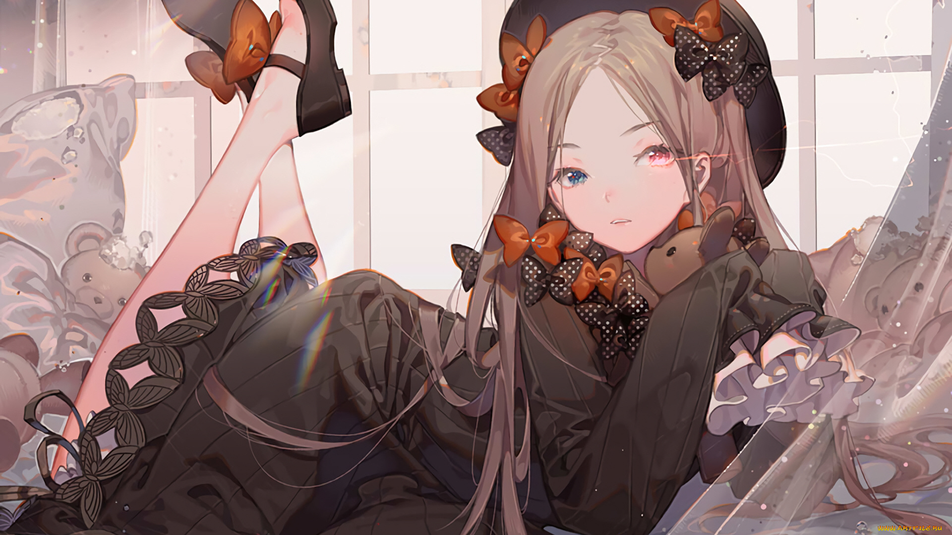 аниме, fate, stay, night, девушка