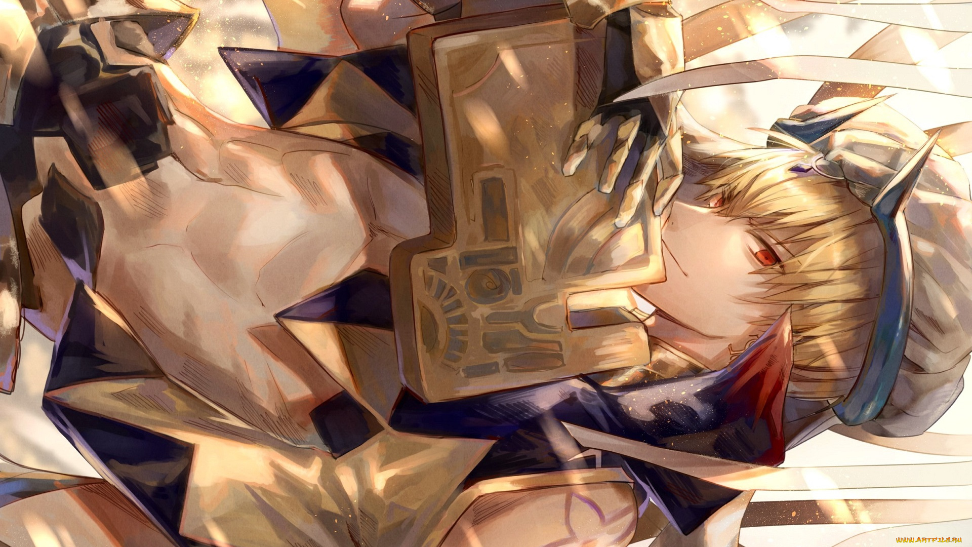 аниме, fate, stay, night, gilgamesh, caster